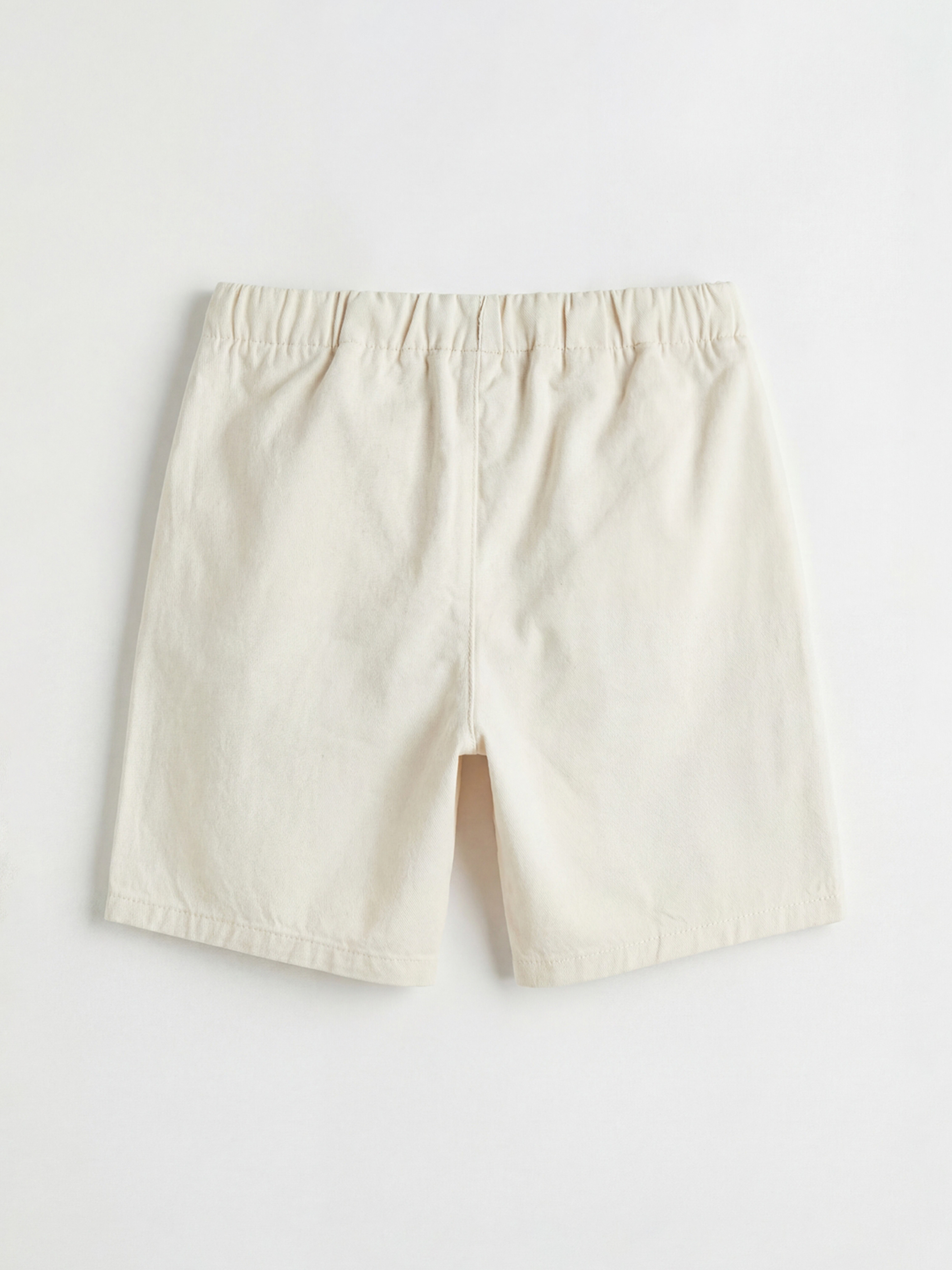 Baby Boy Gabardine Shorts-1