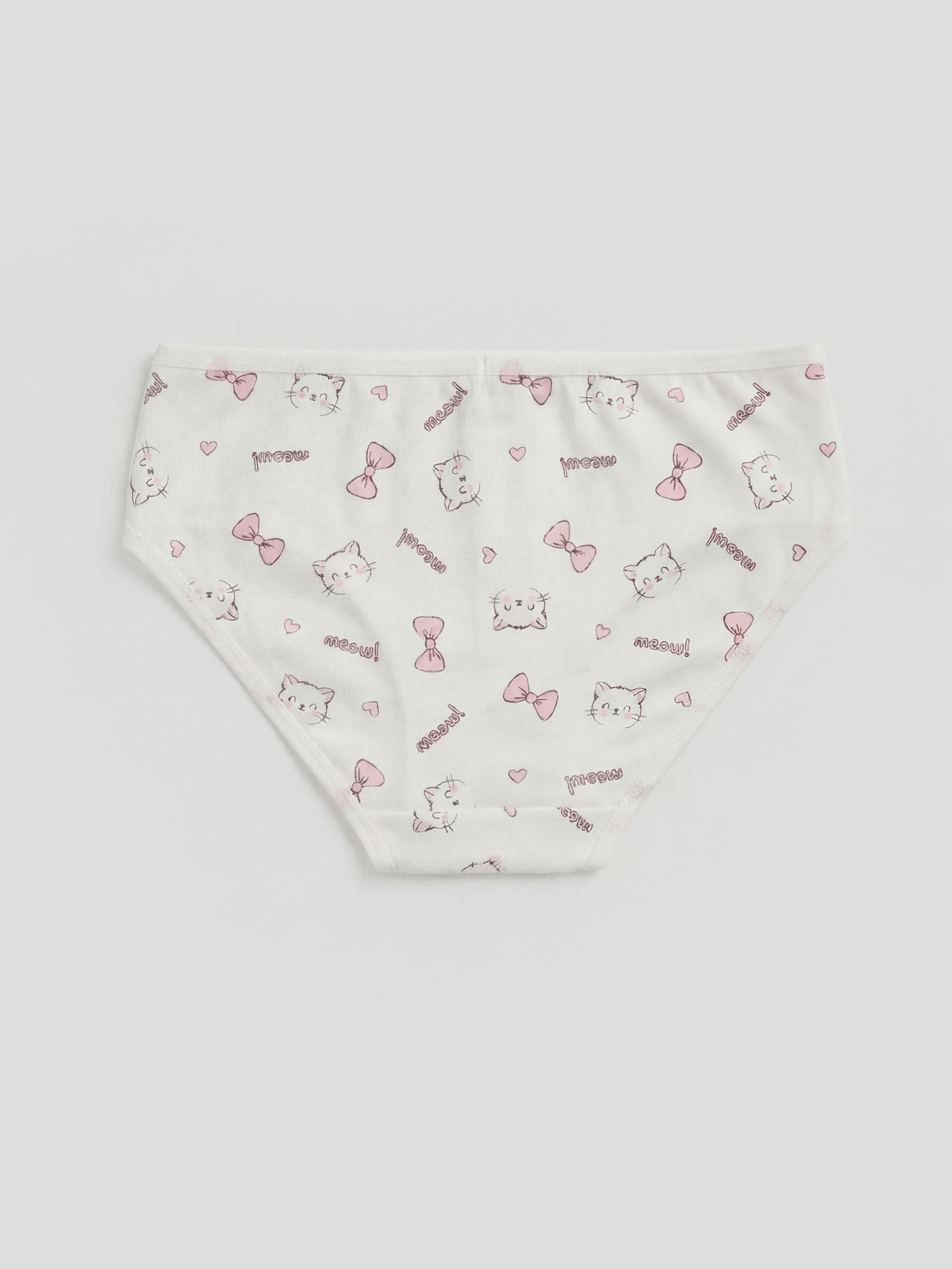 გოგონების პრინტიანი 3-ცალიანი საცვლების ნაკრები-7