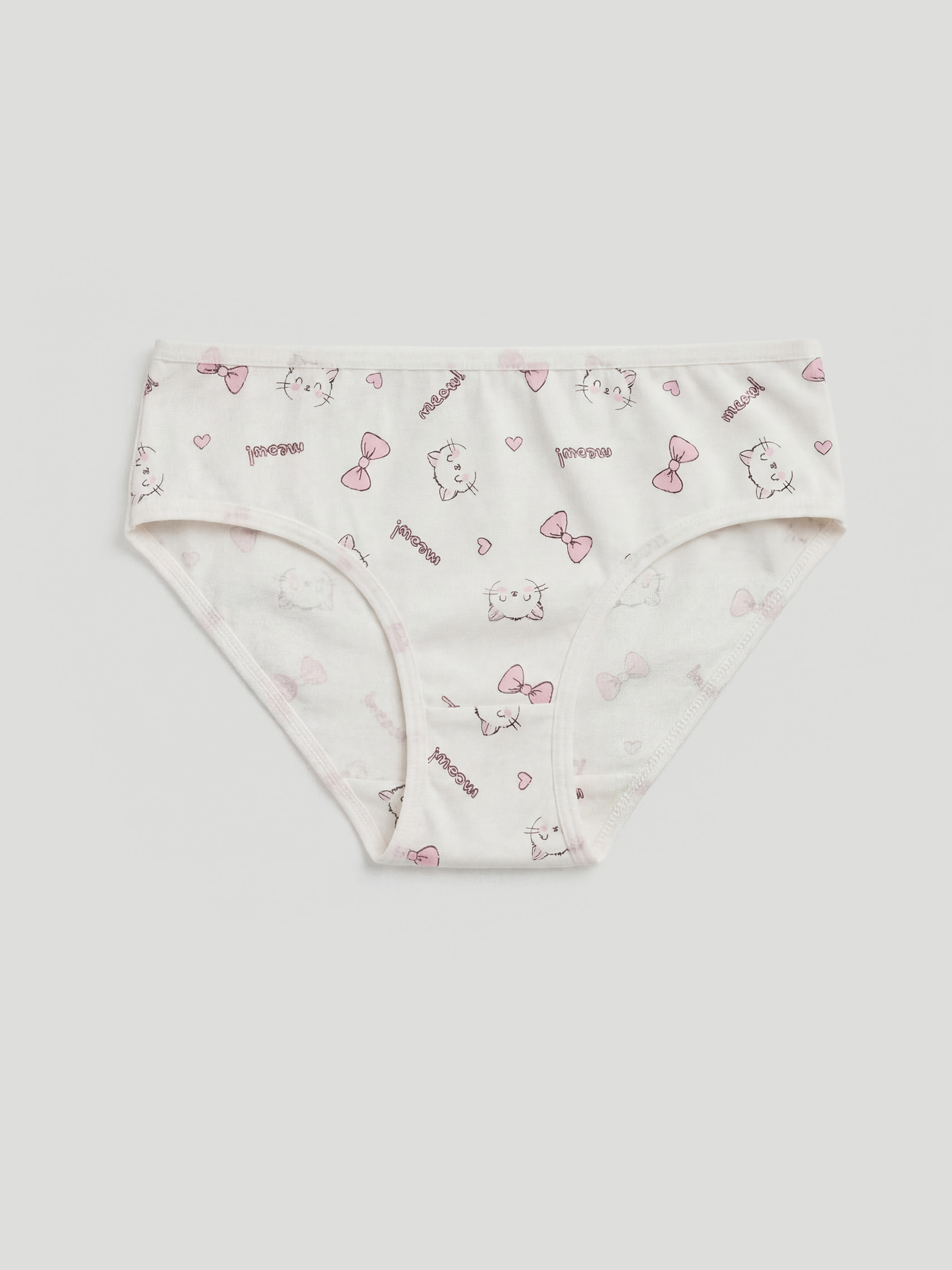 გოგონების პრინტიანი 3-ცალიანი საცვლების ნაკრები-5