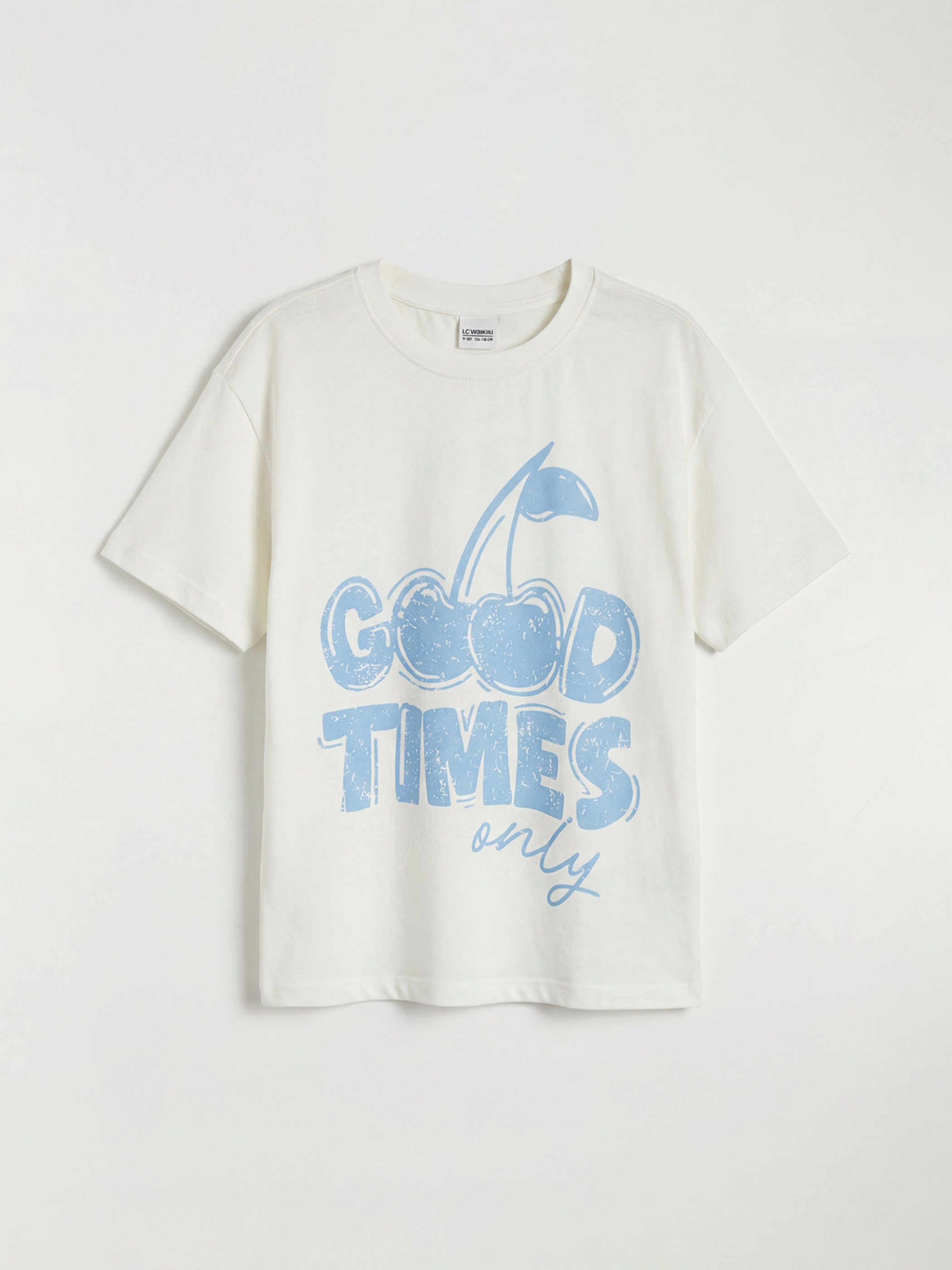 Girl ECRU Shortie Pyjama Set-1