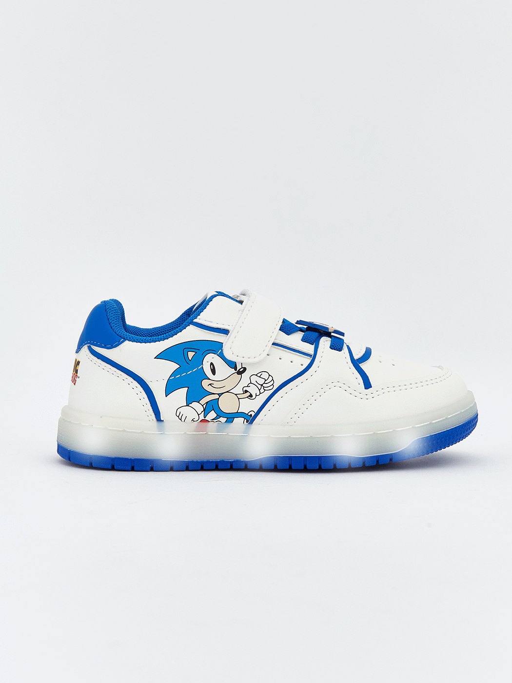 Sonic Print Baby Boy Sneakers-1