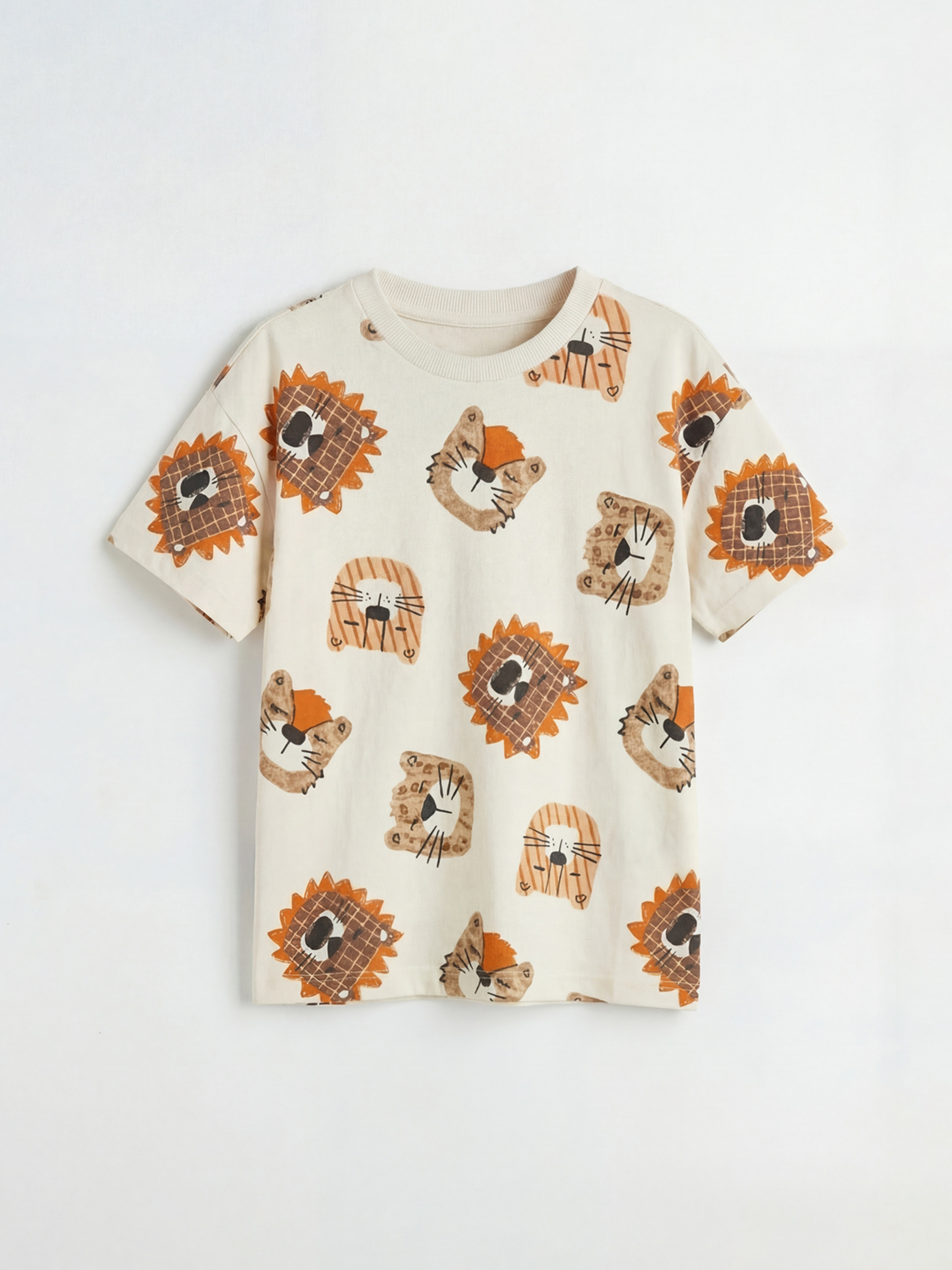 Baby Boy Printed T-Shirt and Shorts Set-1