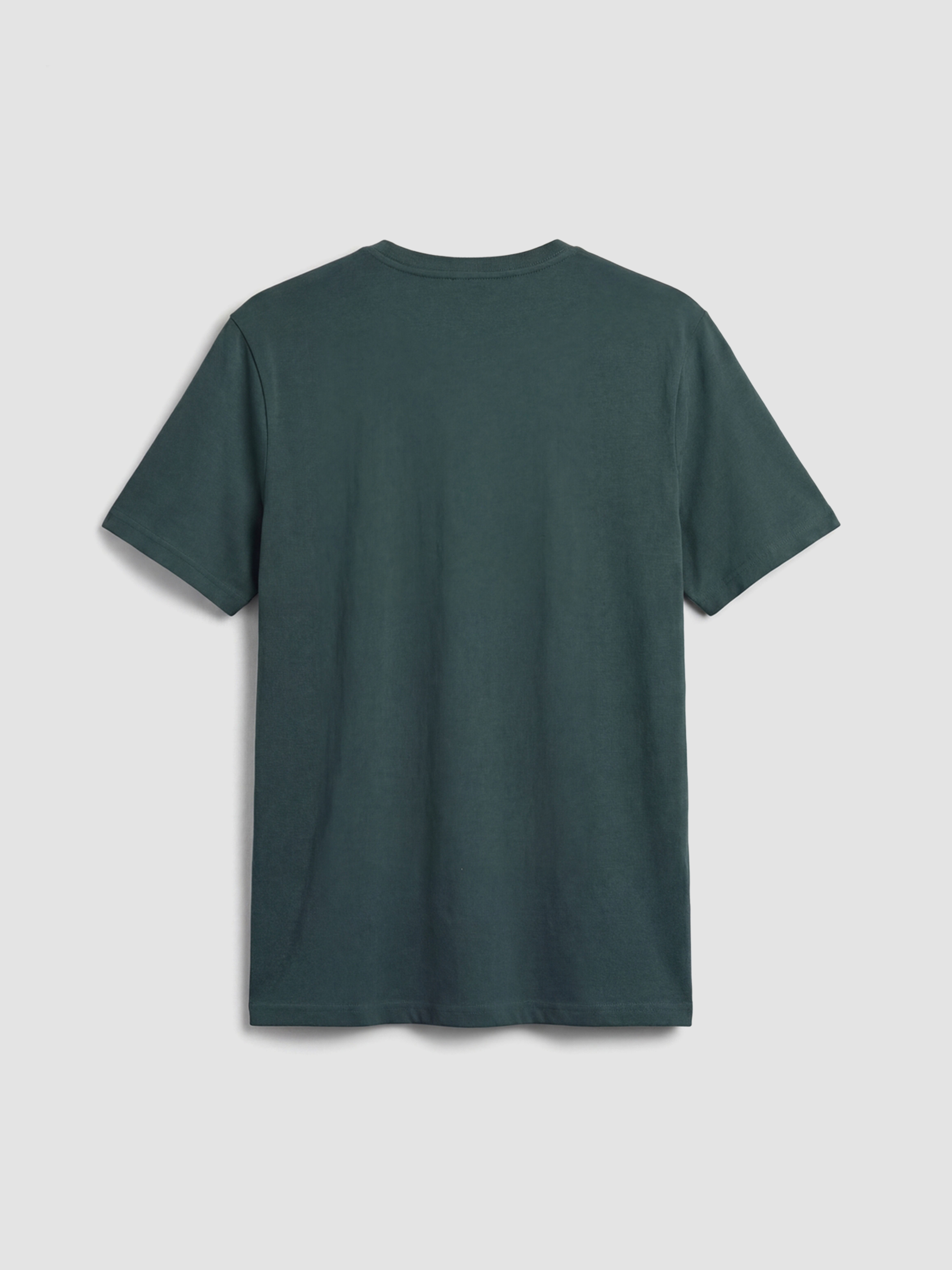 Bisiklet Yaka Erkek Baskılı Tişört-5