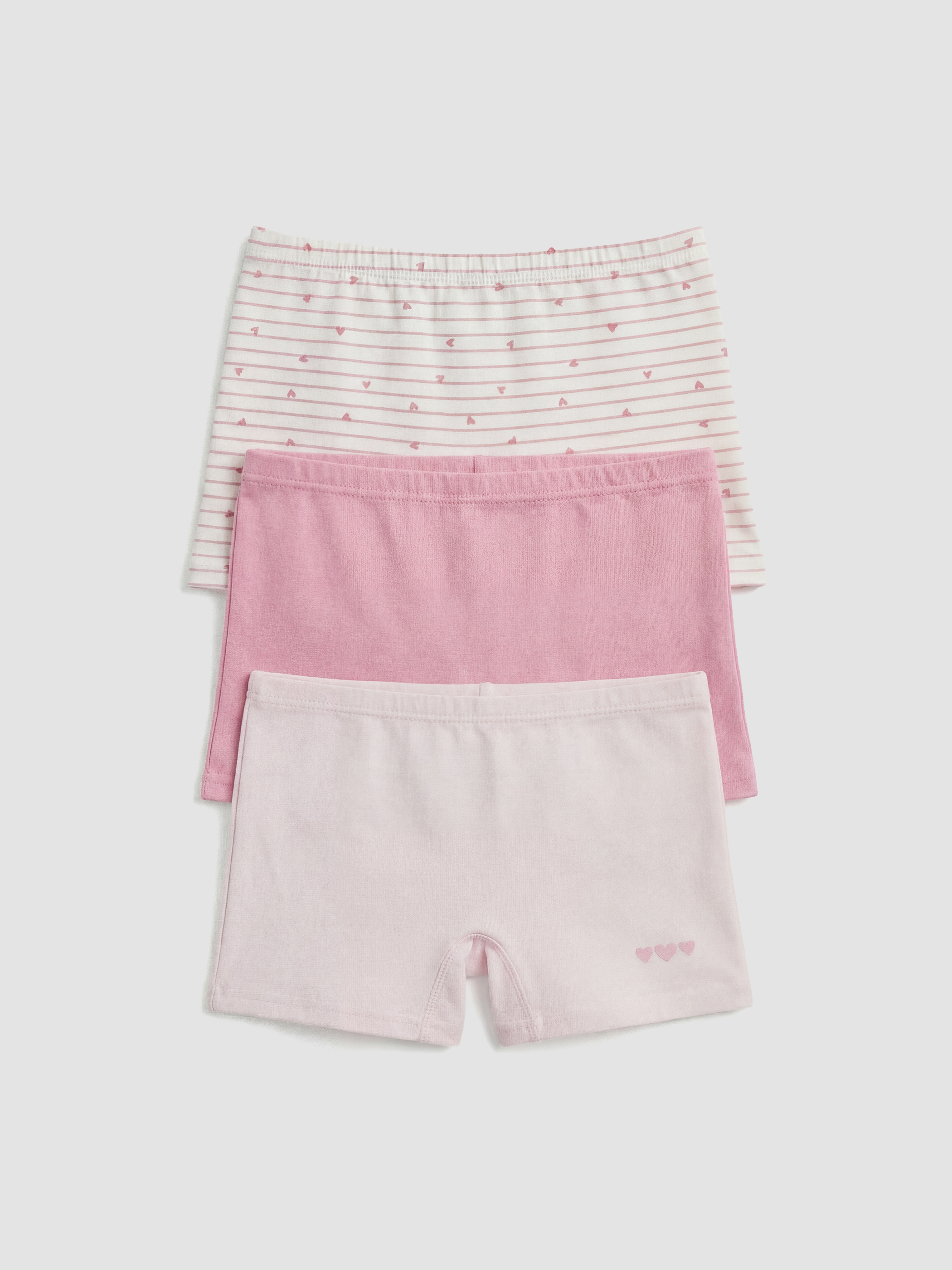 LCW Kids Baskılı Kız Çocuk Boxer 3'lü - S6DB03Z4-LU7