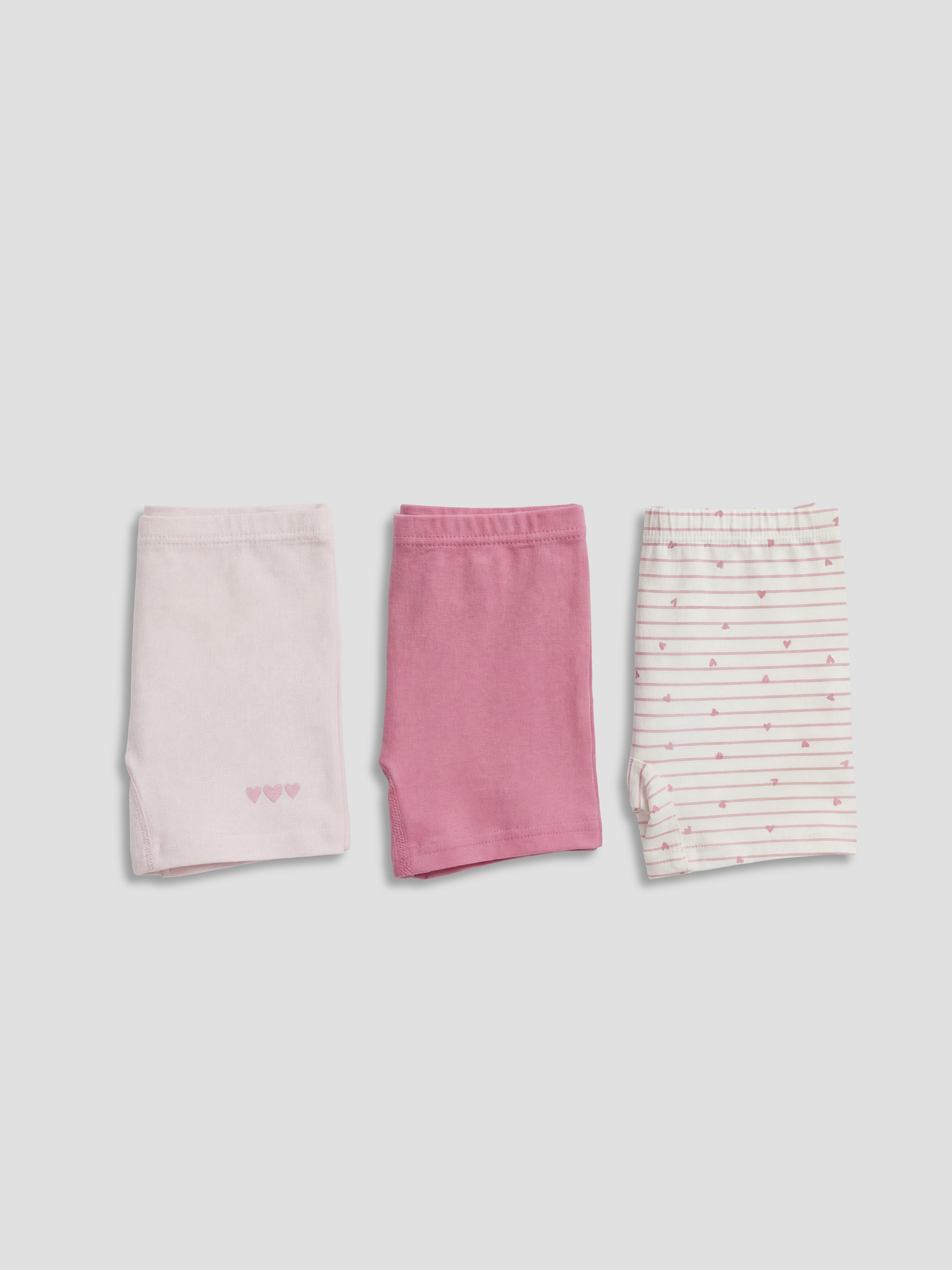 Printed Girls' Boxer Trunks 3-Pack-1