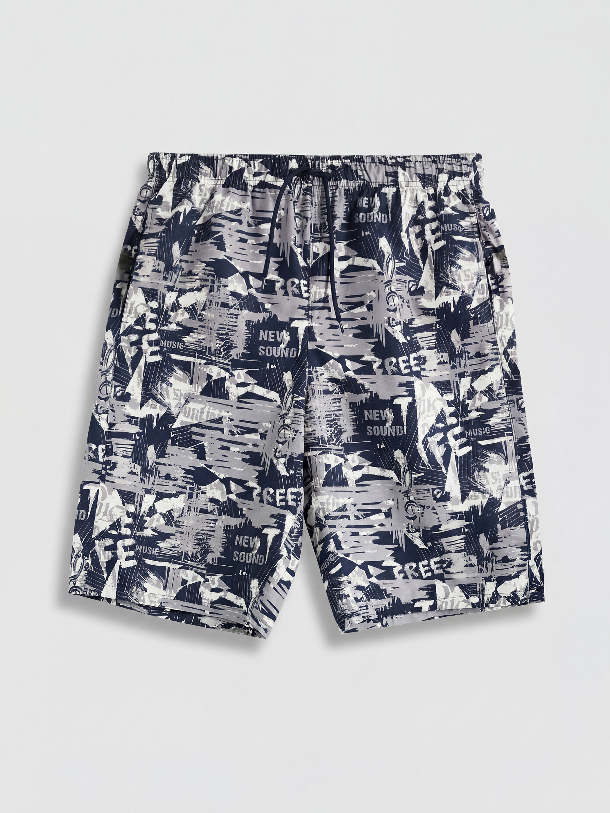 LCW SWIMWEAR Diz Altı Boy Desenli Erkek Deniz Şortu - S6DB31Z8-HG0