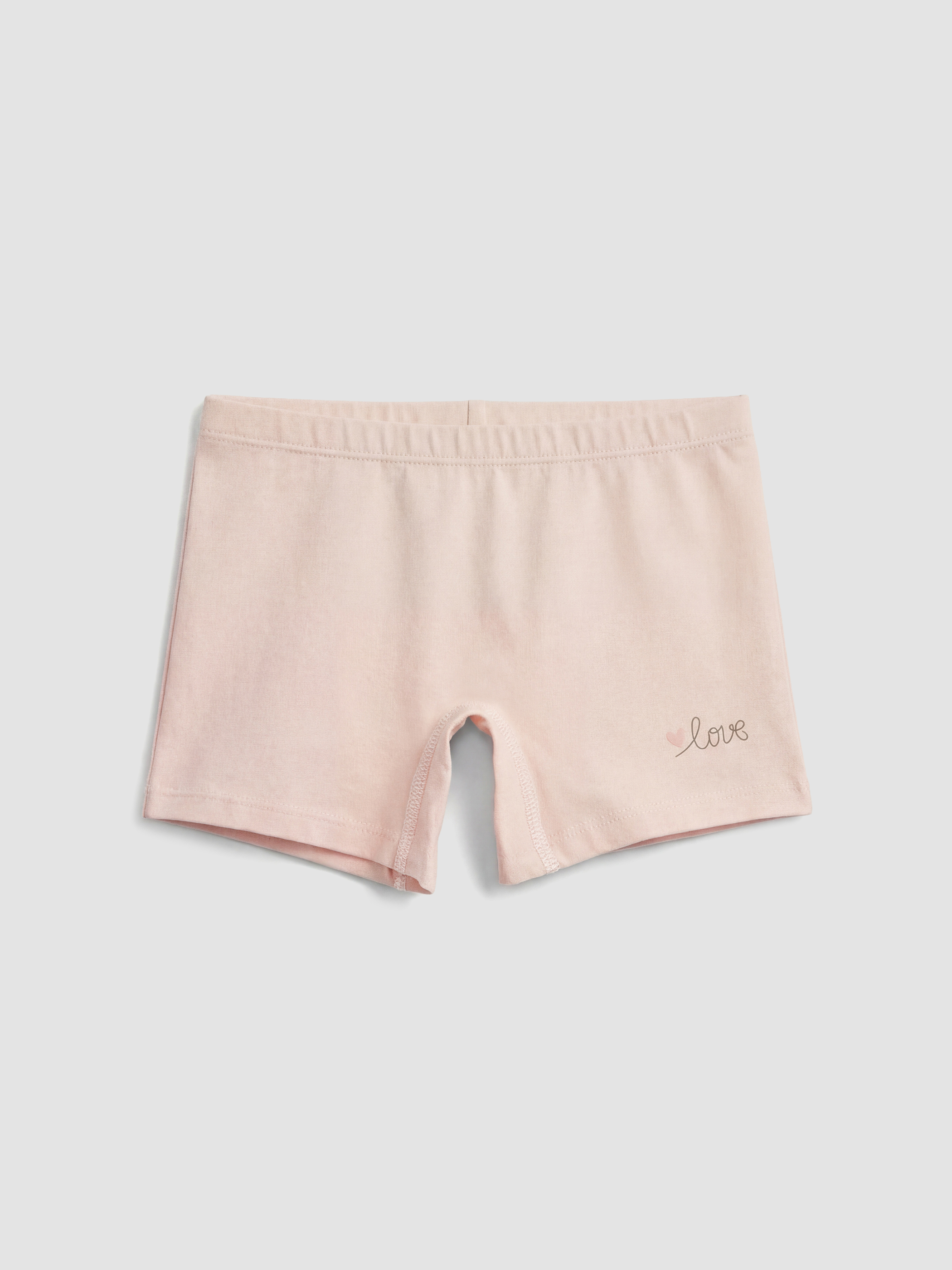 Beyaz Desenli Kız Çocuk Boxer 3'lü-3