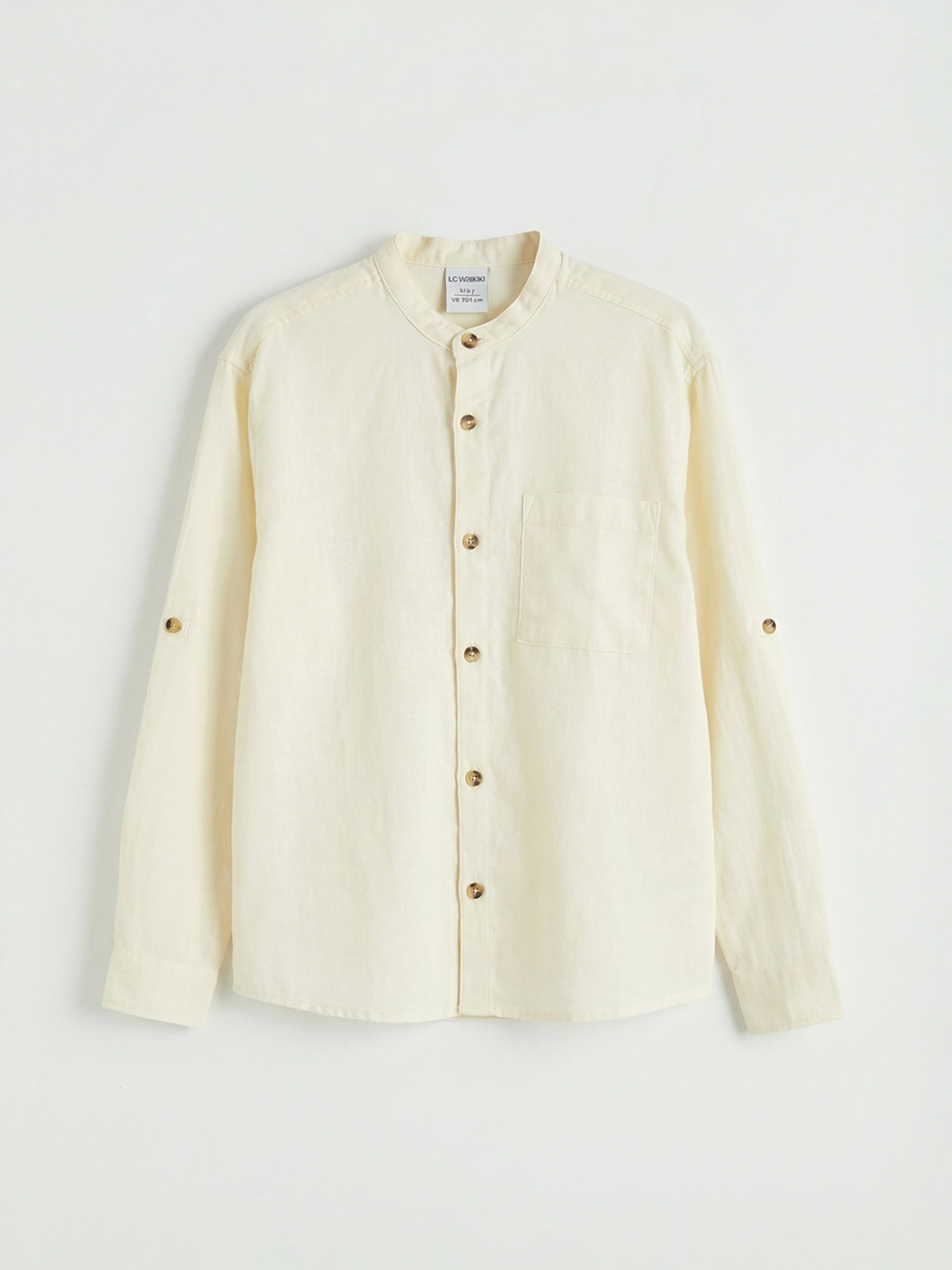 LCW Kids Chemise ÉCROU Garçon - S6DG34Z4-FDJ