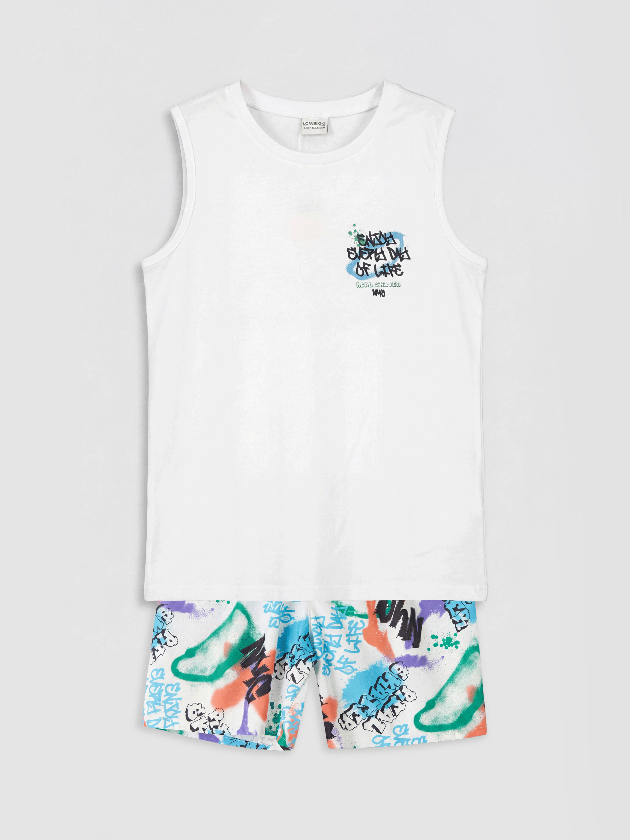 LCW Kids Printed Boys' Swimwear Set