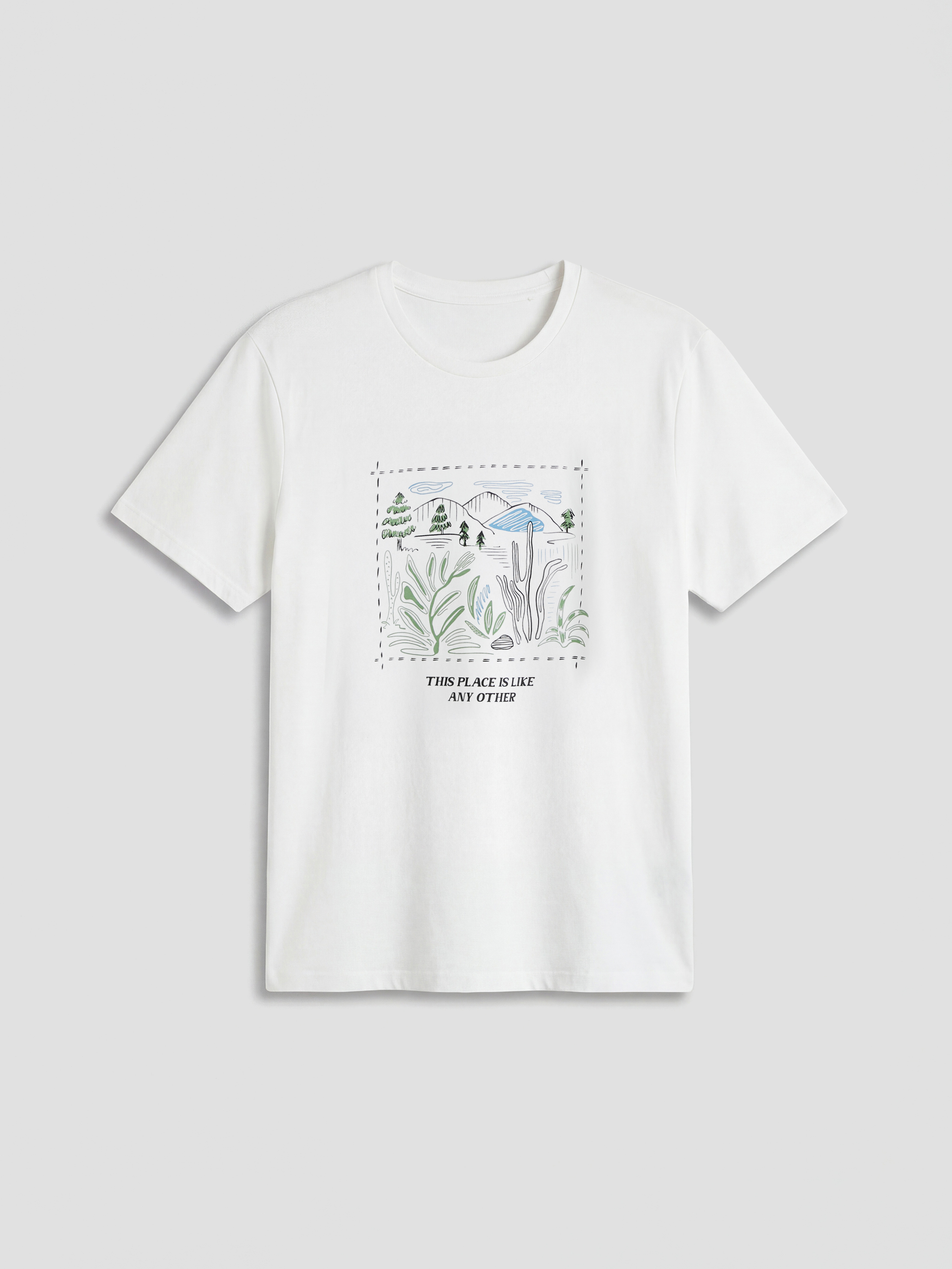 LCW ECO Man WHITE T-Shirt - S6DJ67Z8-J5E