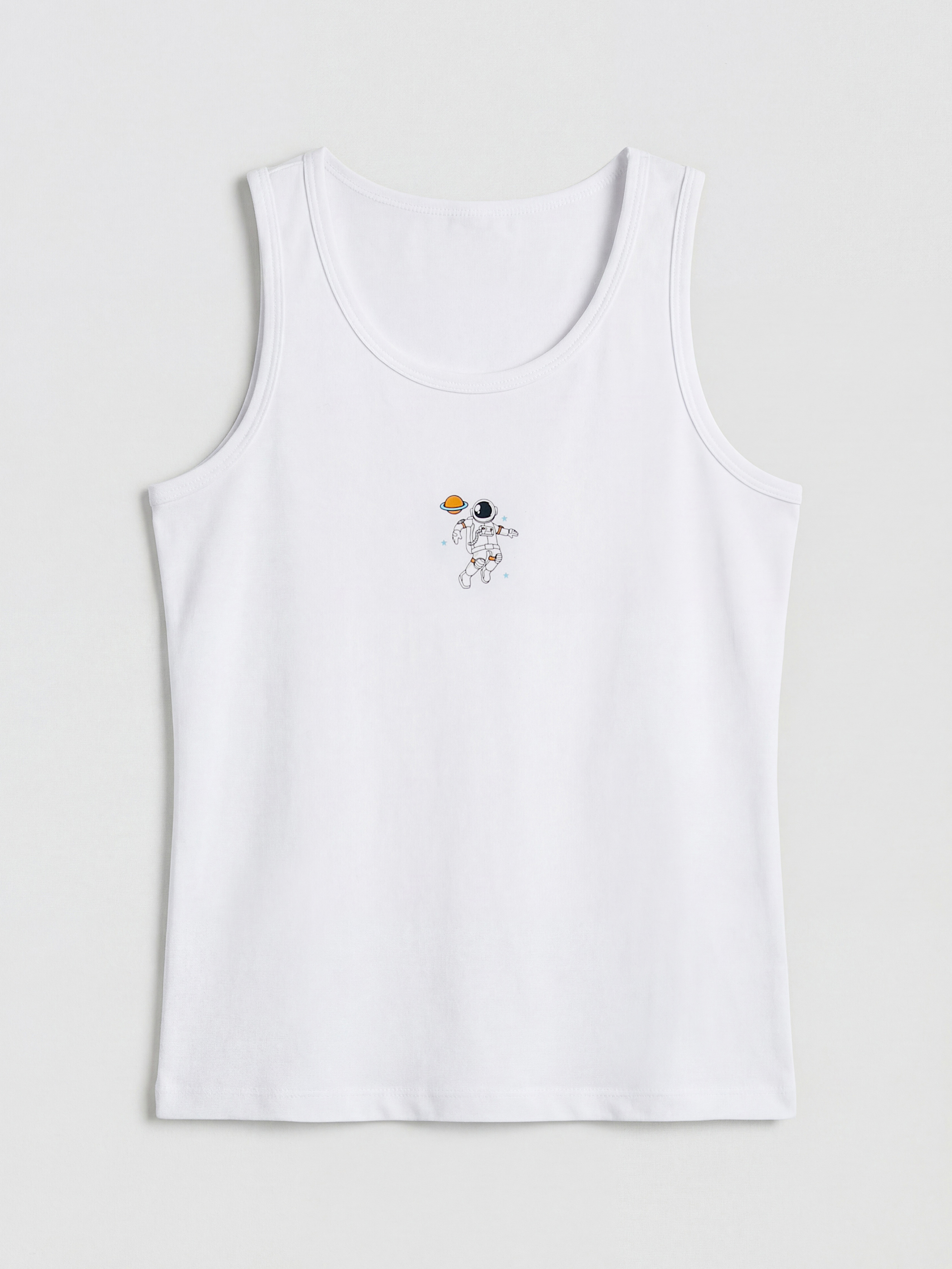 LCW Kids Baskılı Bisiklet Yaka Erkek Çocuk Atlet - S6DJ89Z4-Q6K