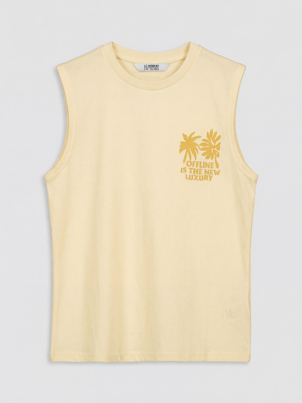 LCW Kids Bisiklet Yaka Baskılı Erkek Çocuk Atlet - S6DQ01Z4-FDS