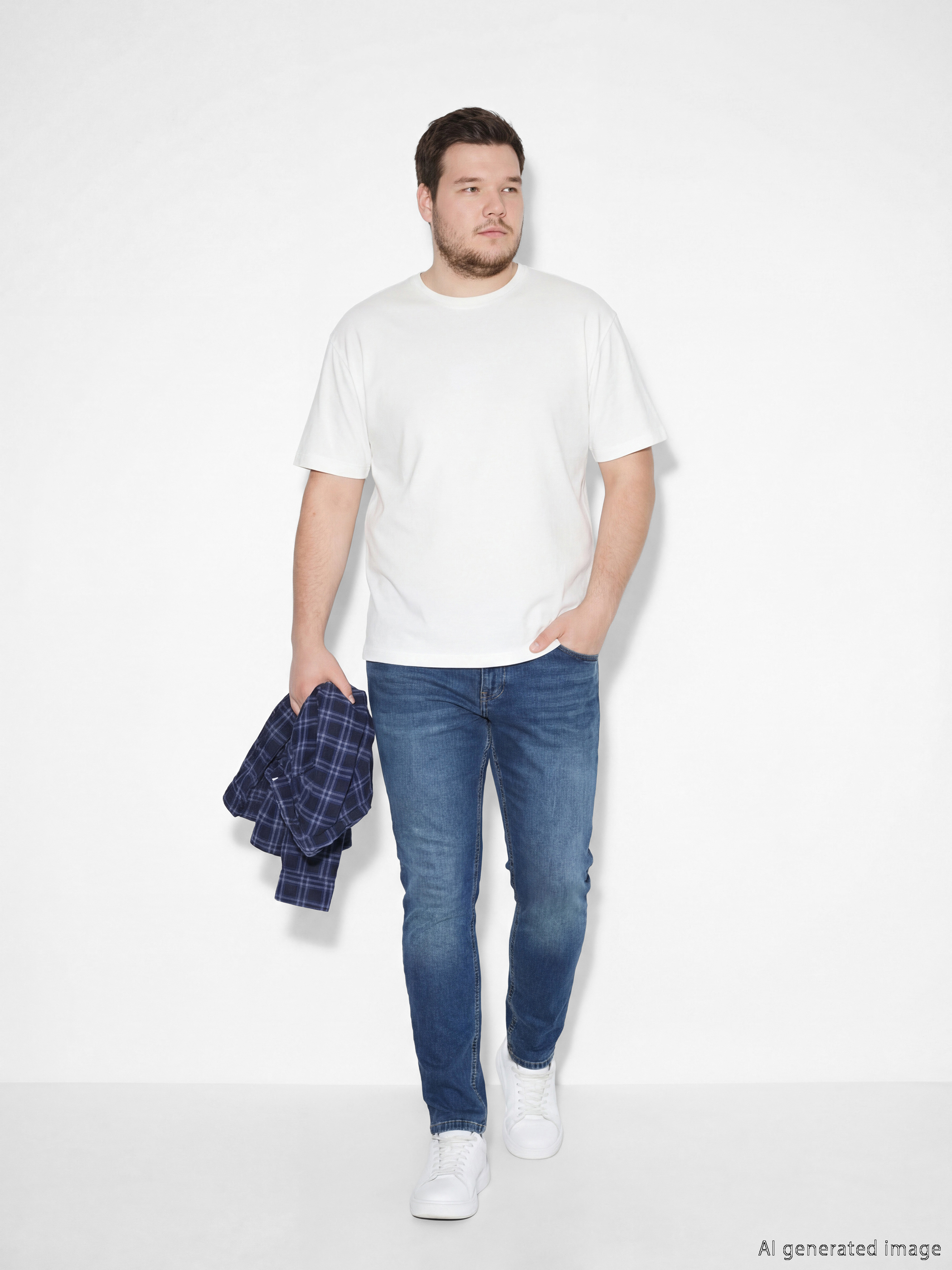 İndigo 750 Slim Fit Erkek Jean Pantolon-1