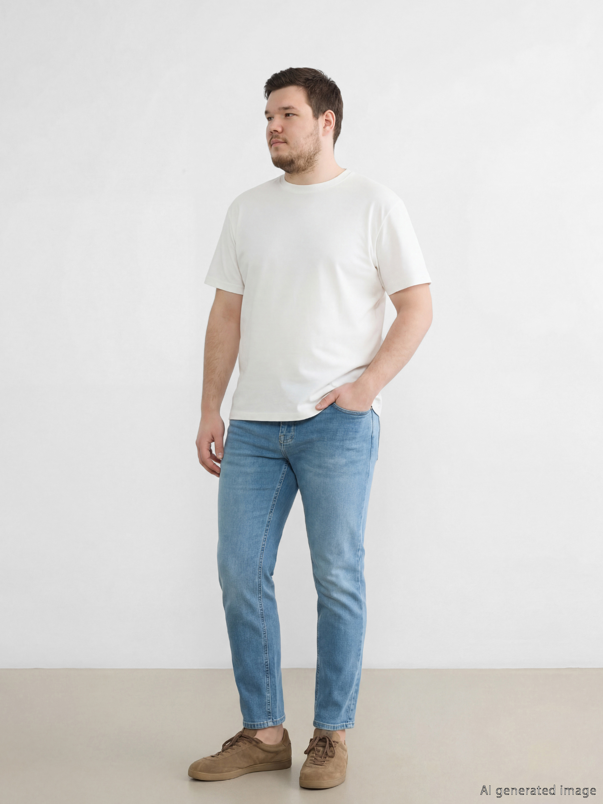 İndigo 750 Slim Fit Erkek Jean Pantolon-1