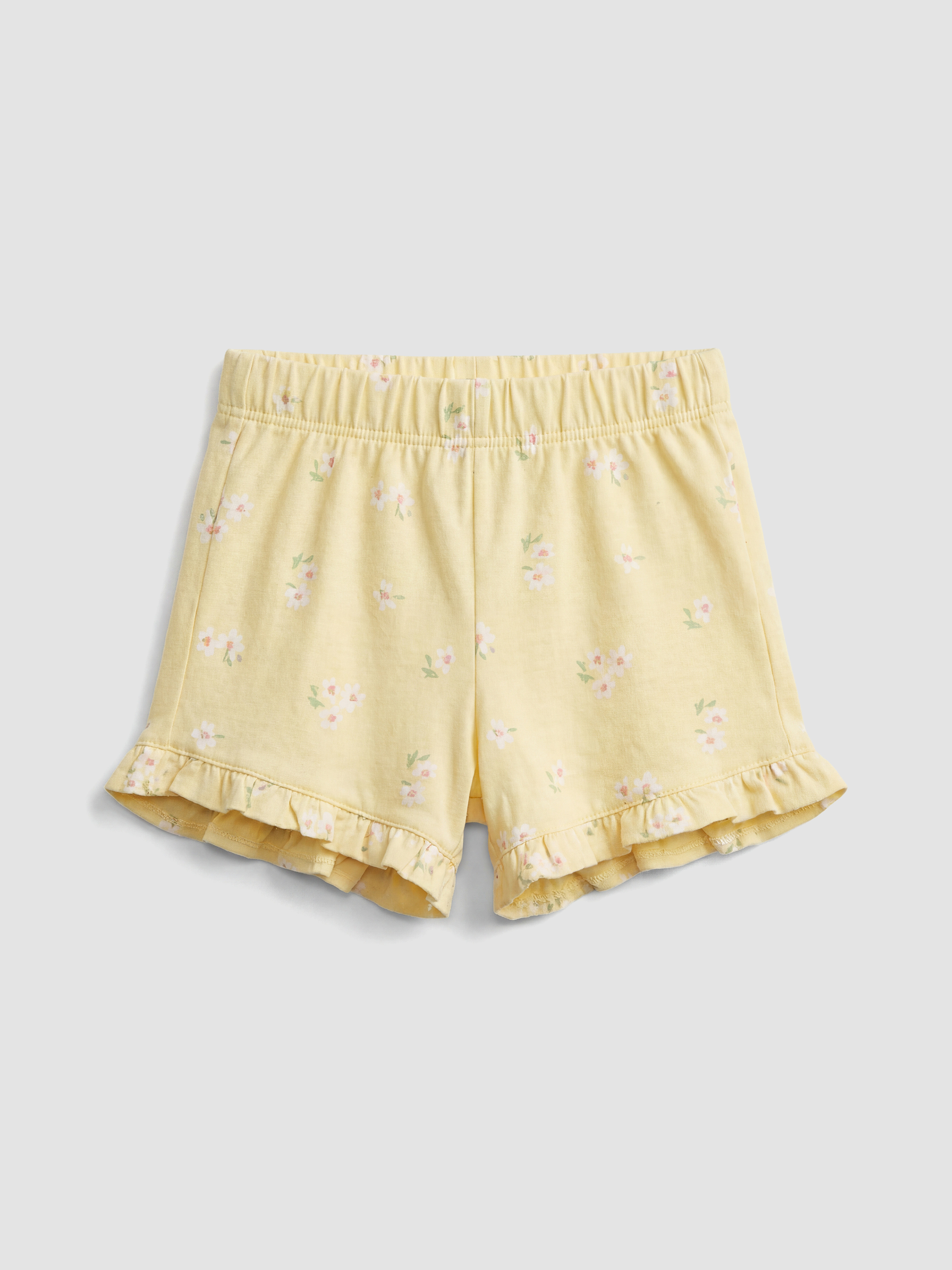 LCW baby Çiçekli Kız Bebek Şort