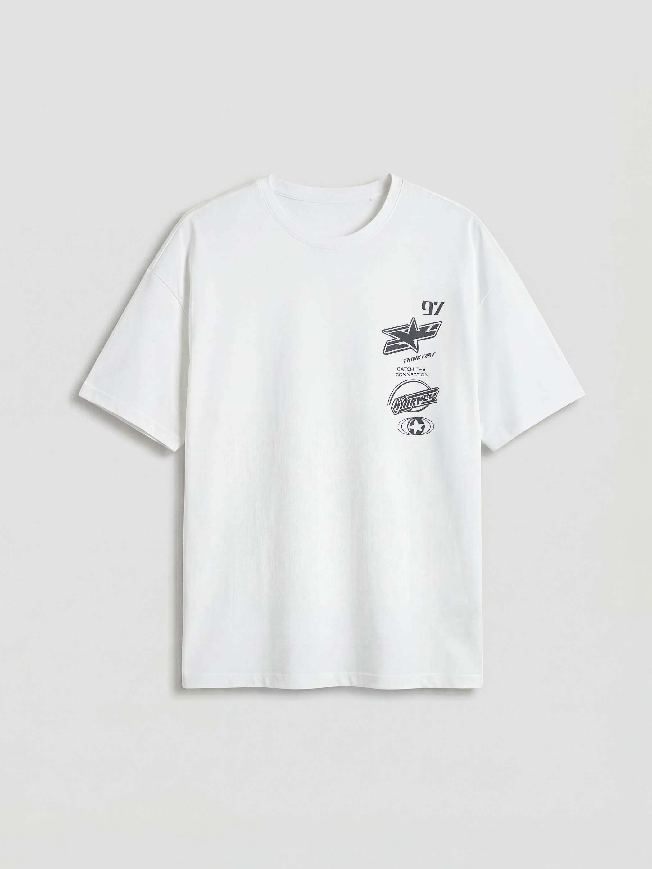 Man WHITE T-Shirt-4