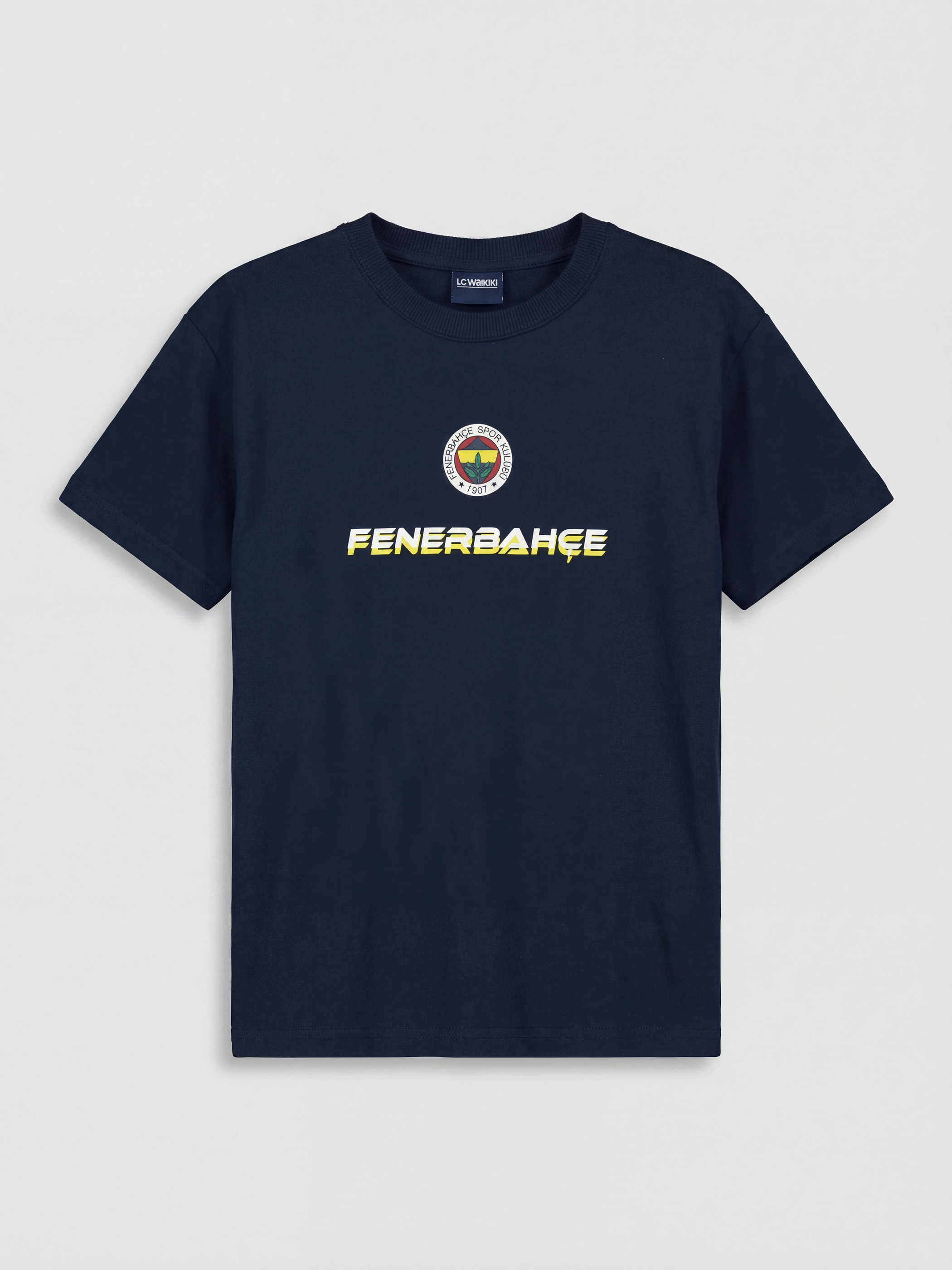 LCW Kids Fenerbahçe Baskılı Erkek Çocuk Tişört - S6EE64Z4-YGH