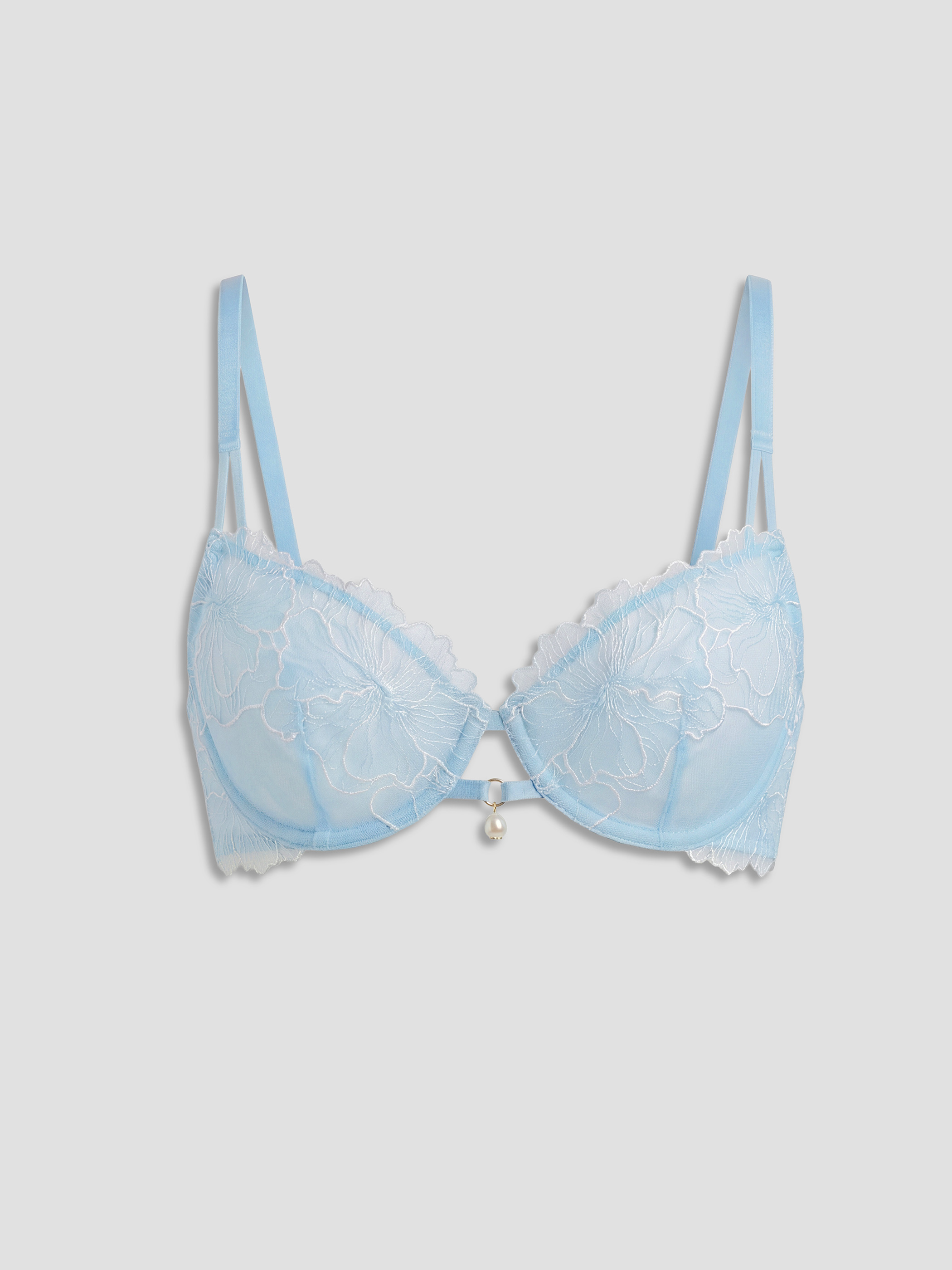 LCW DREAM Balenli Dolgusuz Brode Fantezi Tişört Sütyen