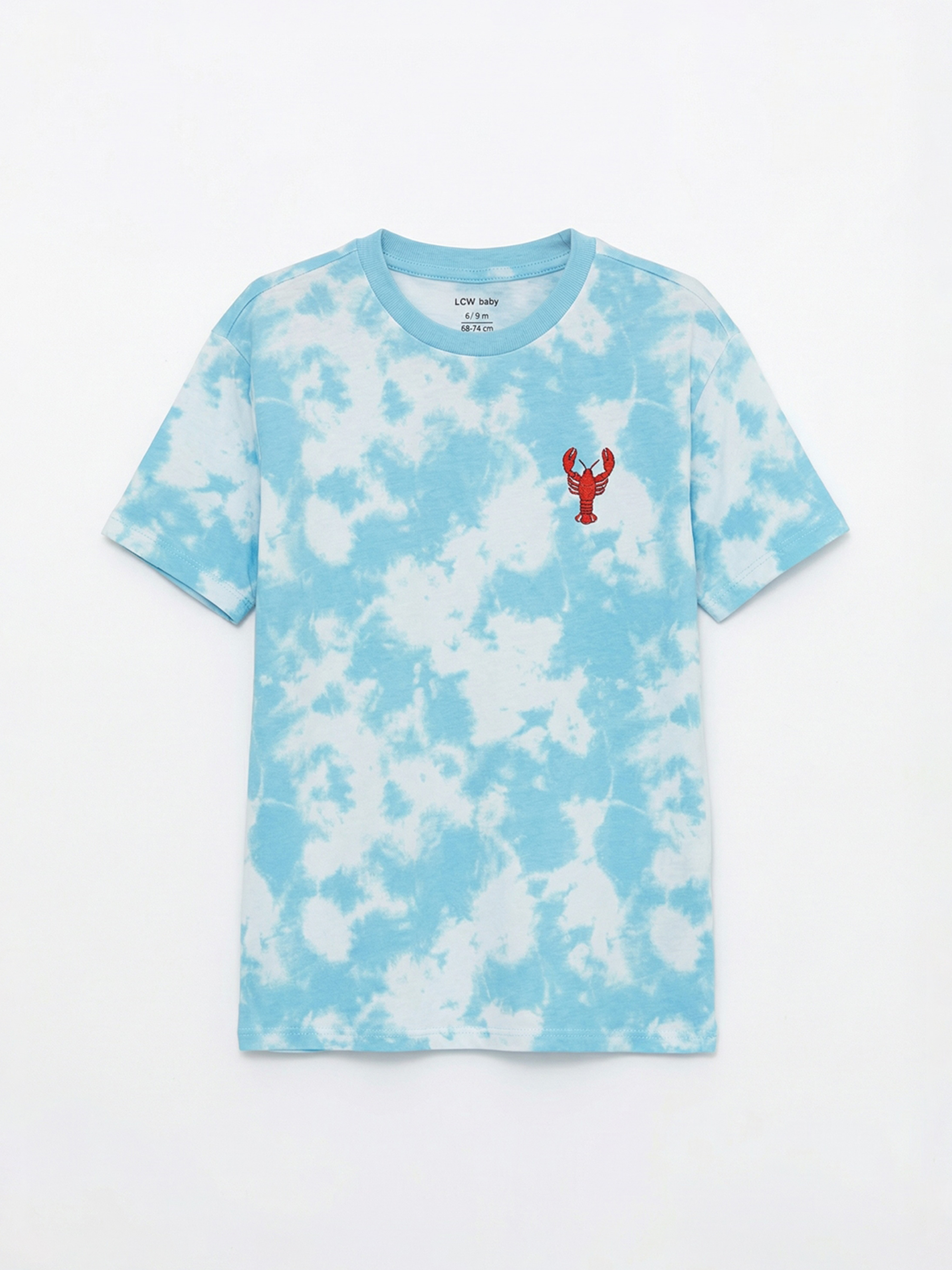 LCW Kids Crew Neck Tie-dye Boys' T-Shirt