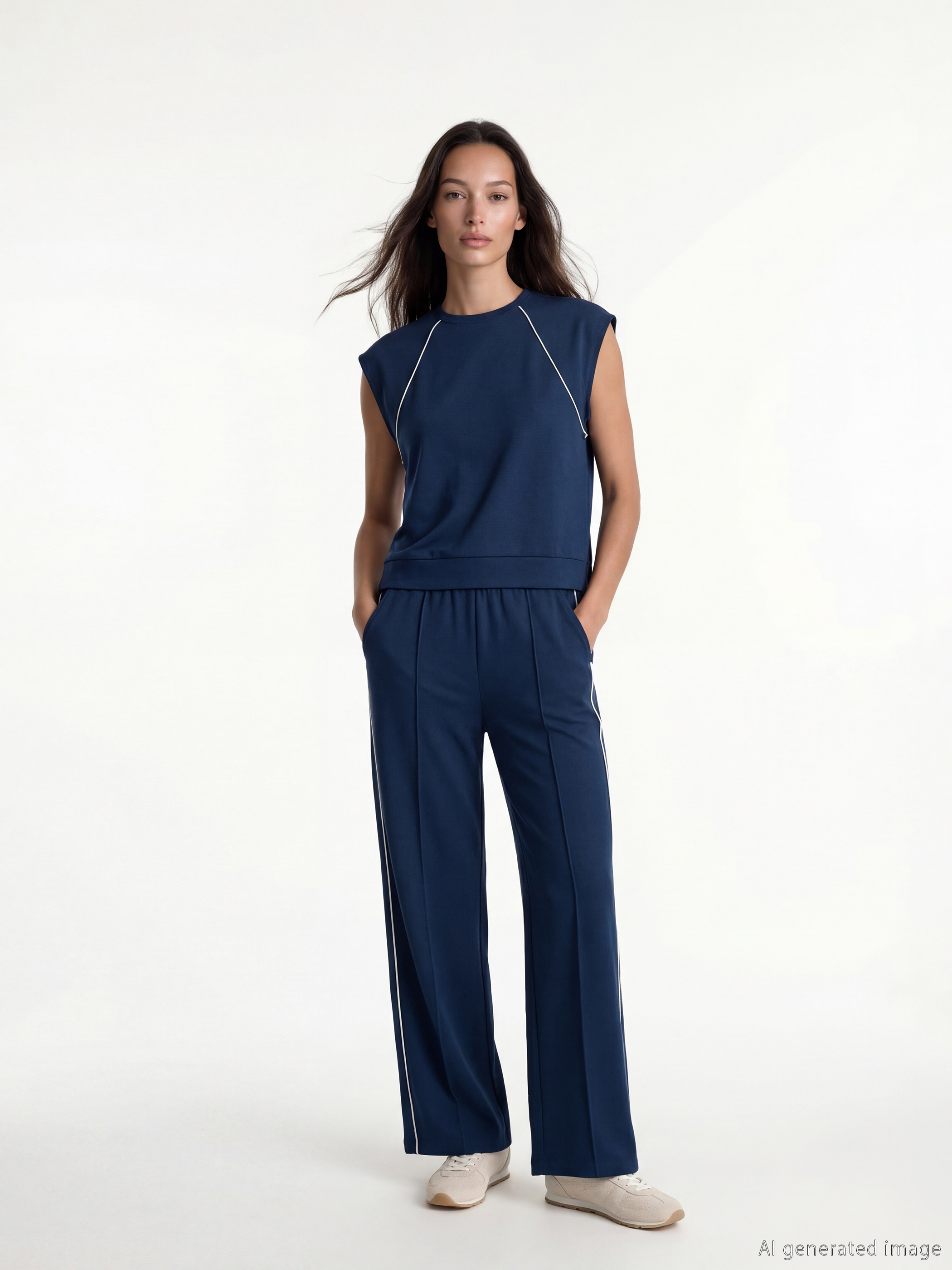 LCWAIKIKI Classic Woman NAVY Sweatpants