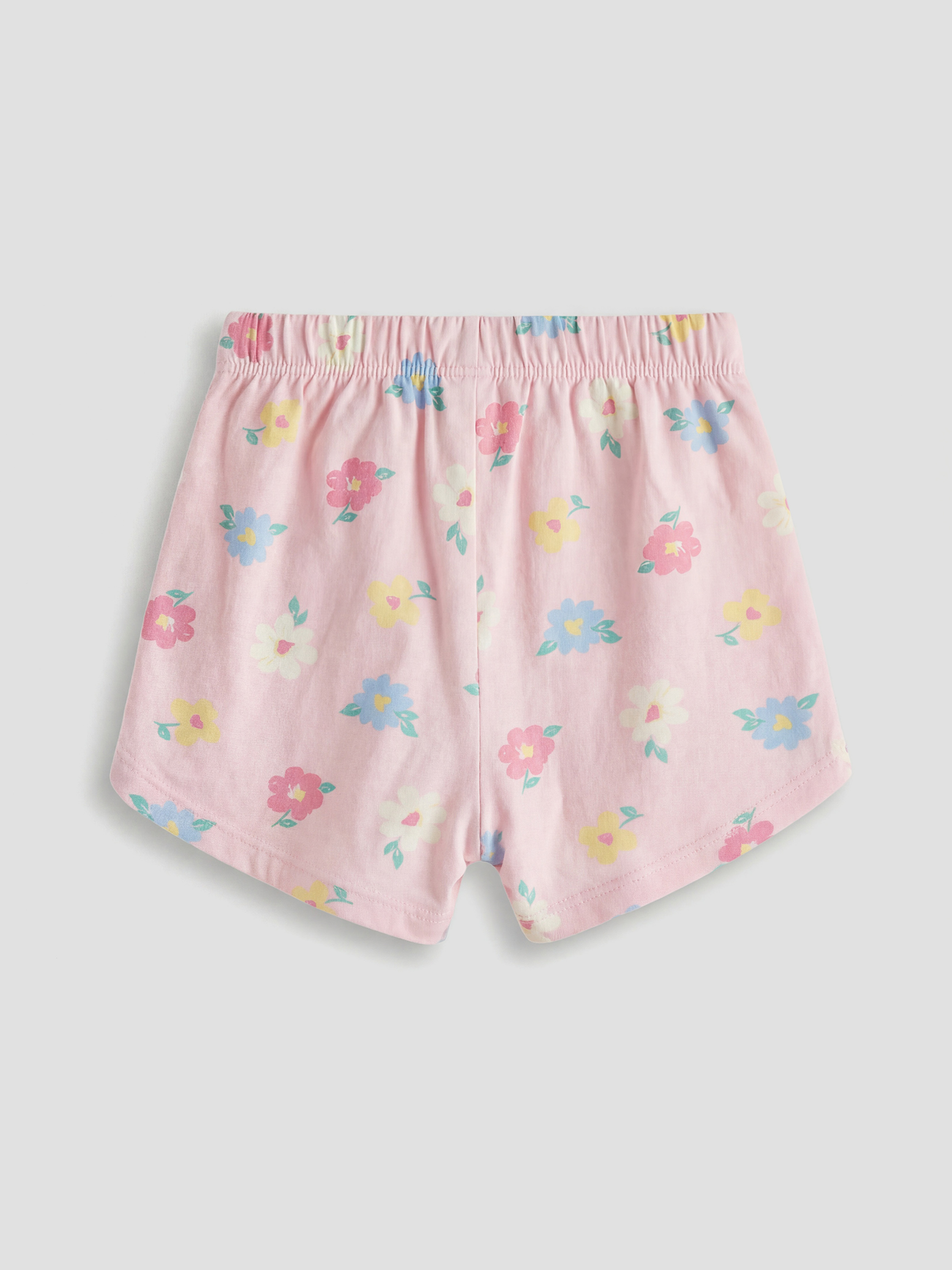 Floral Baby Girls' Shorts Set-4