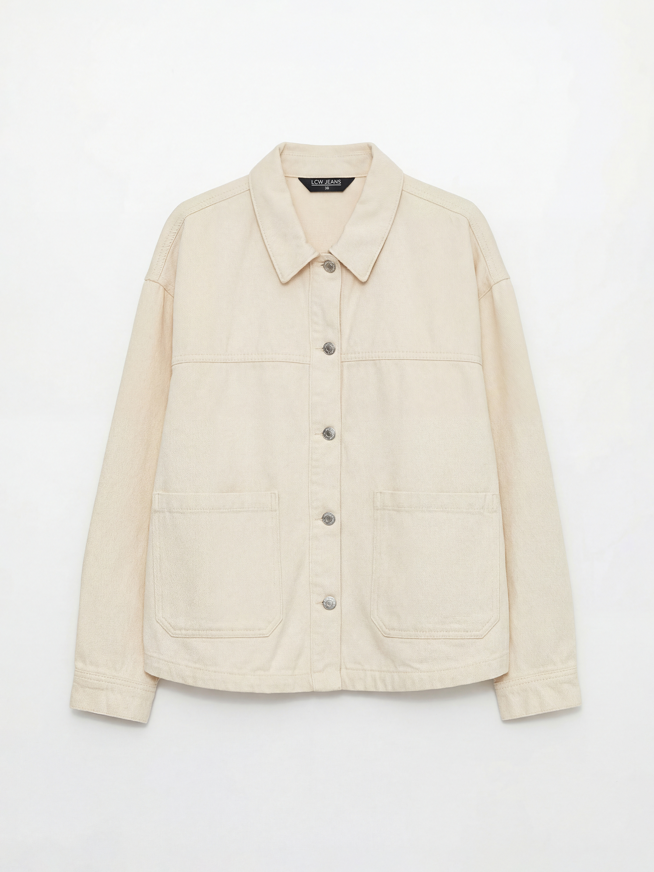 LCW Vision Woman ECRU Denim Jacket