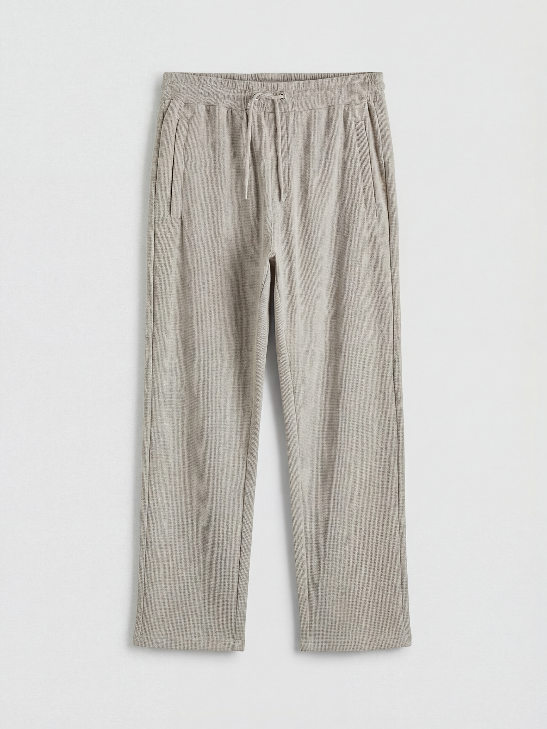 Gri Standart Kalıp Erkek Eşofman Altı-4