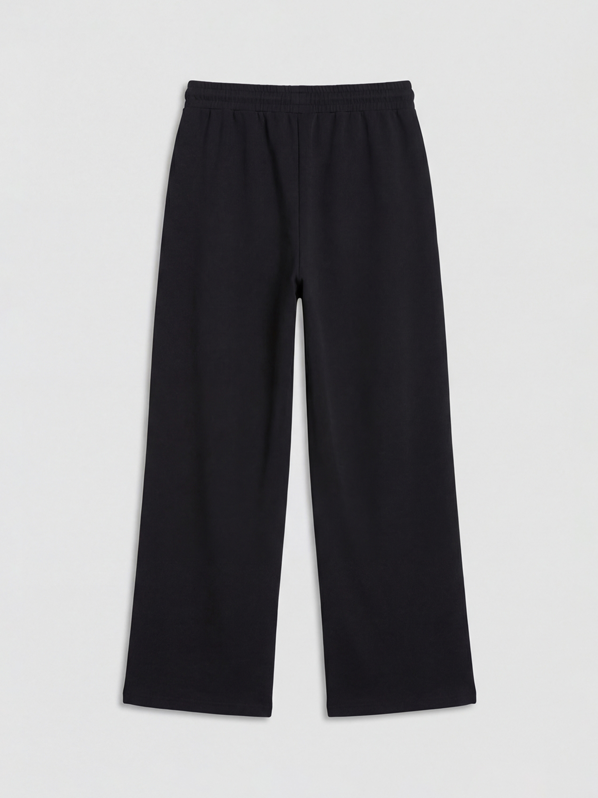 Woman BLACK Sweatpants-1