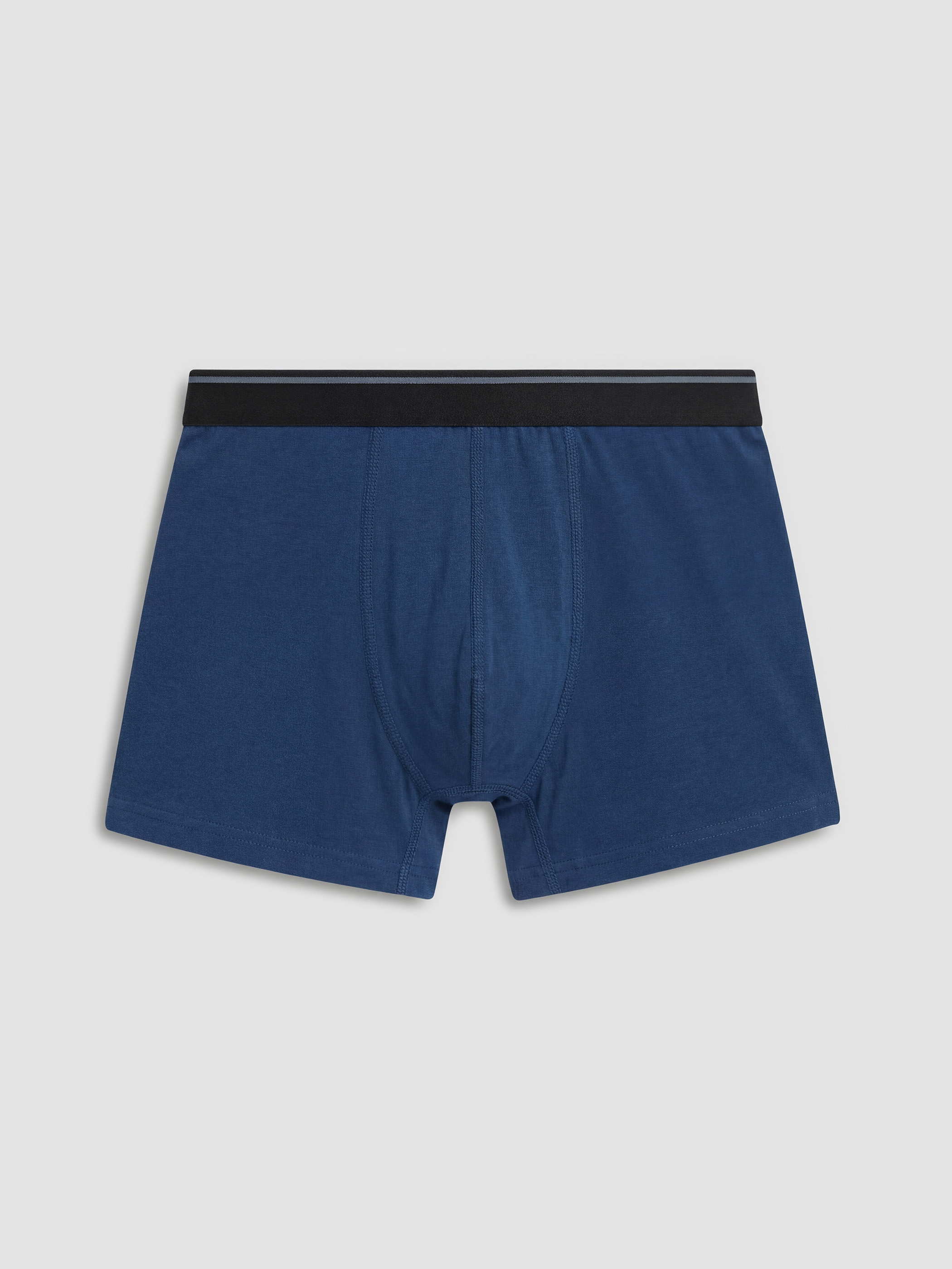 Lacivert Pamuk Esnek Erkek Boxer