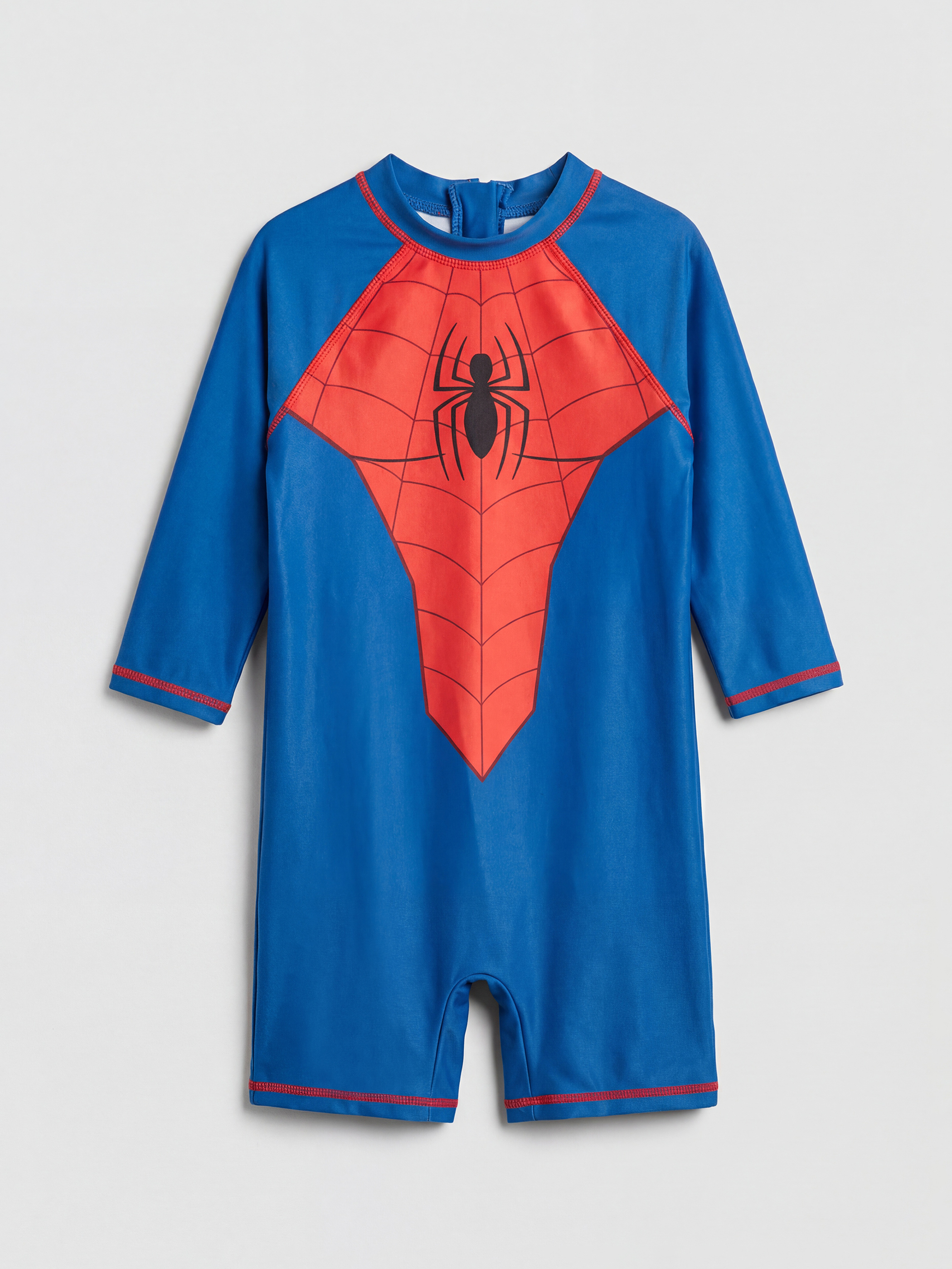 LCW Kids Spider-Man Baskılı Erkek Bebek Tulum Mayo