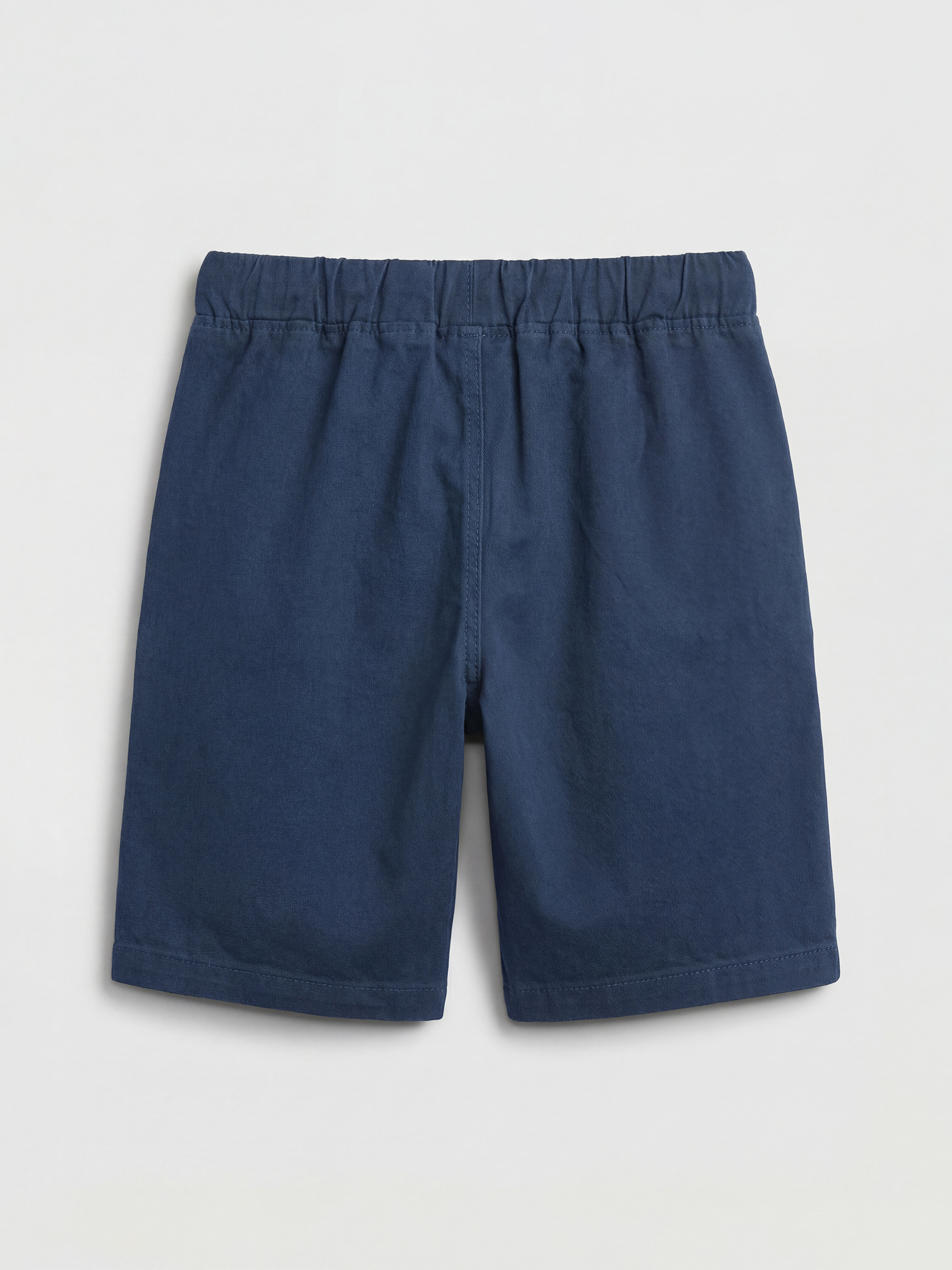 Boys' Gabardine Shorts with Pockets-1