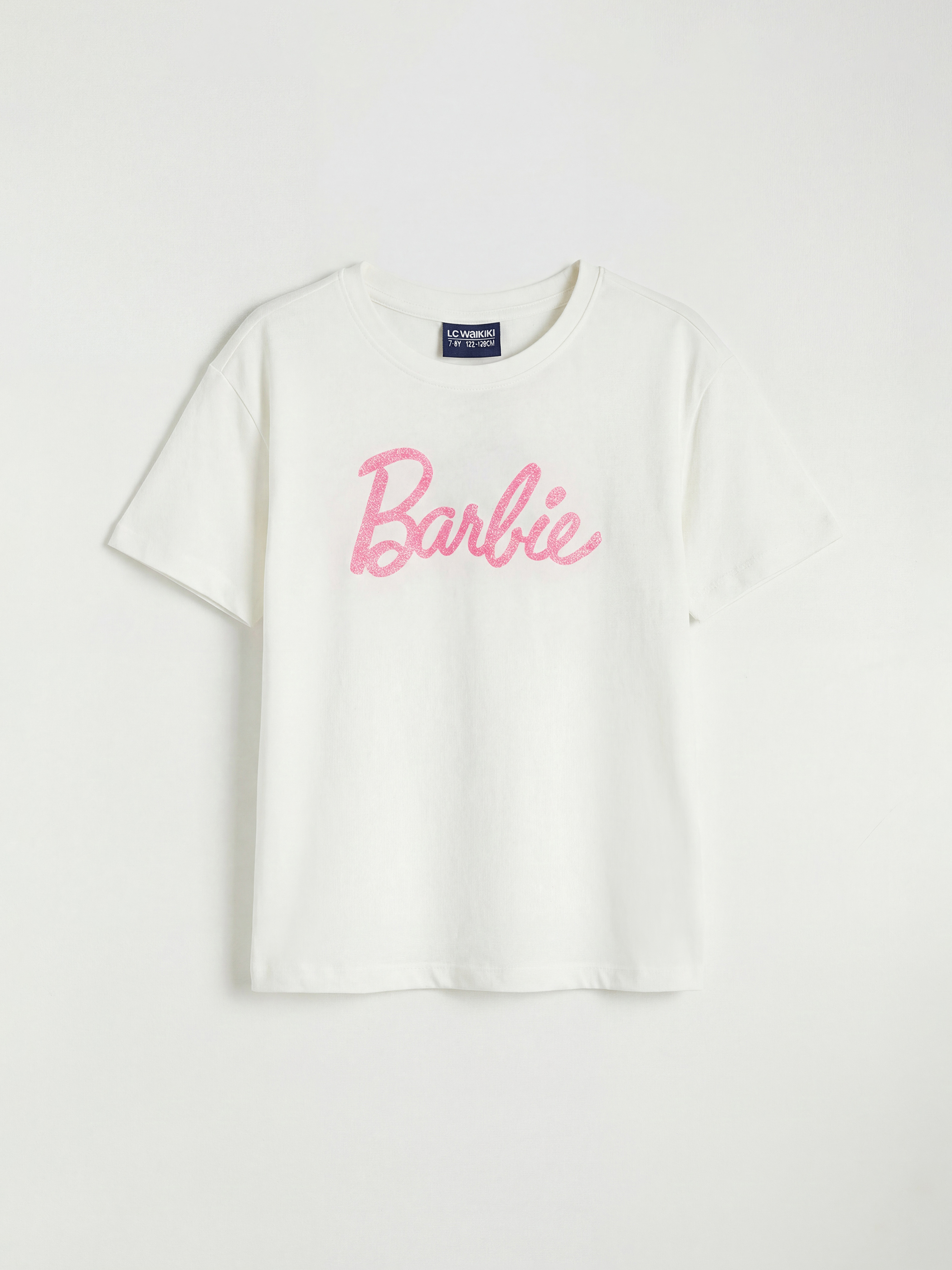 Barbie Baskılı Kız Çocuk Şortlu Pijama Takımı-1