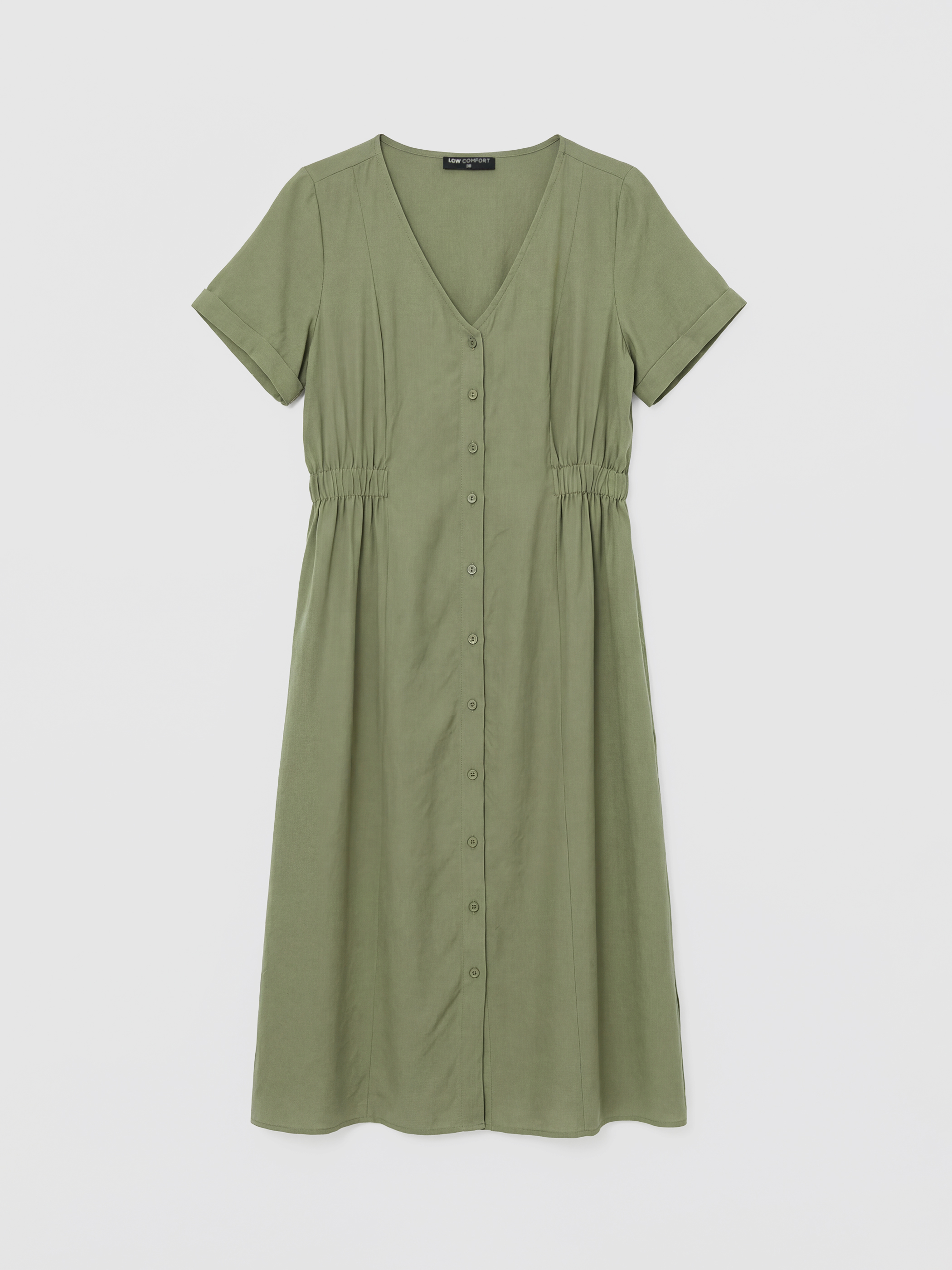 LCW Comfort V Yaka A Kesim Elbise - S6FG70Z8-CYW