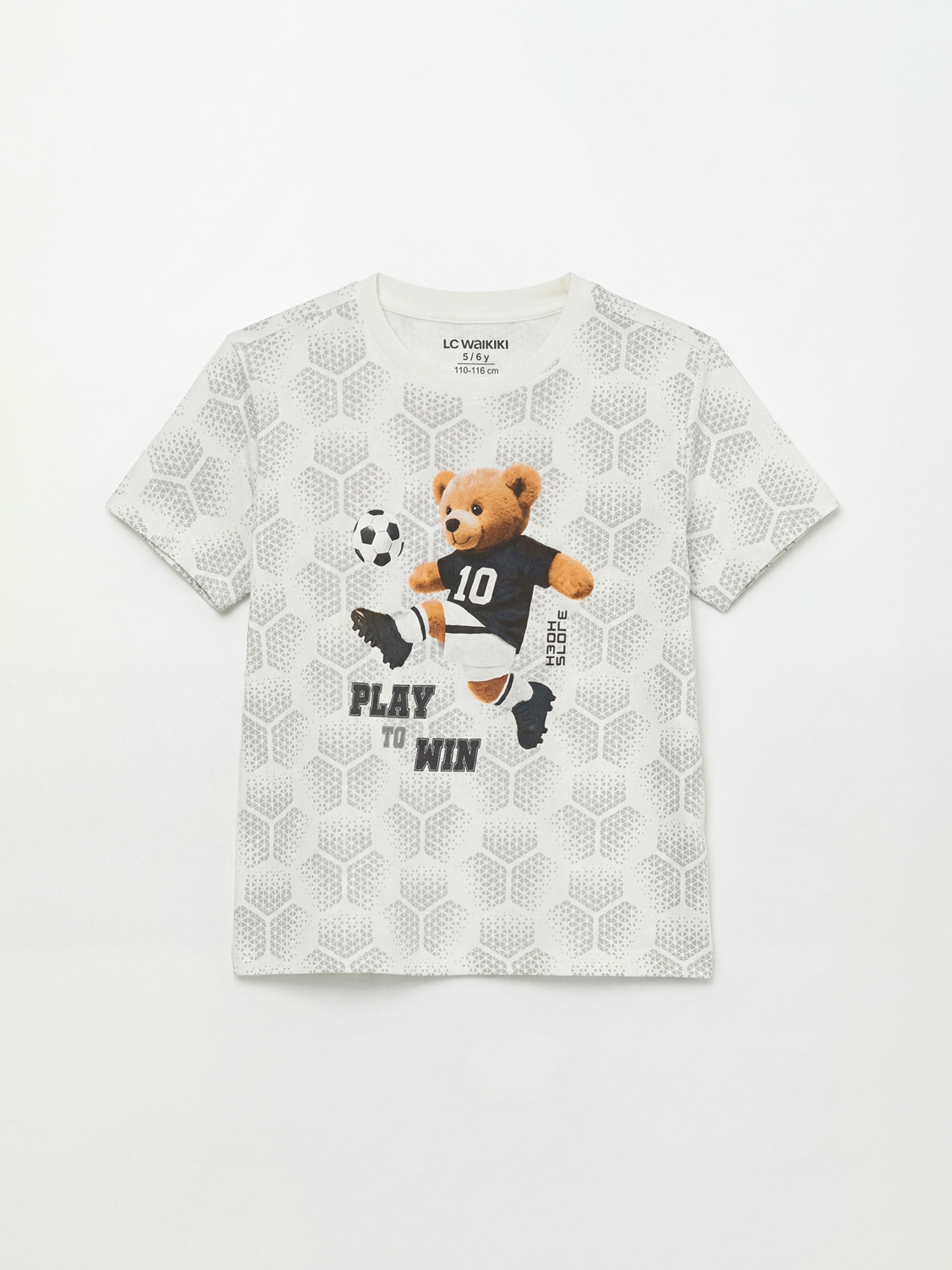 Boy WHITE Shortie Pyjama Set-1