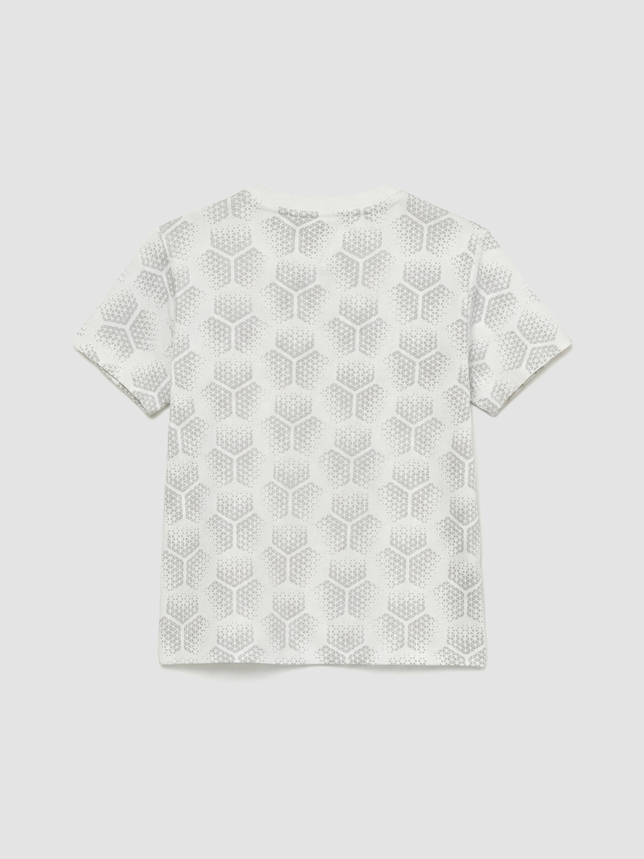 Boy WHITE Shortie Pyjama Set-2