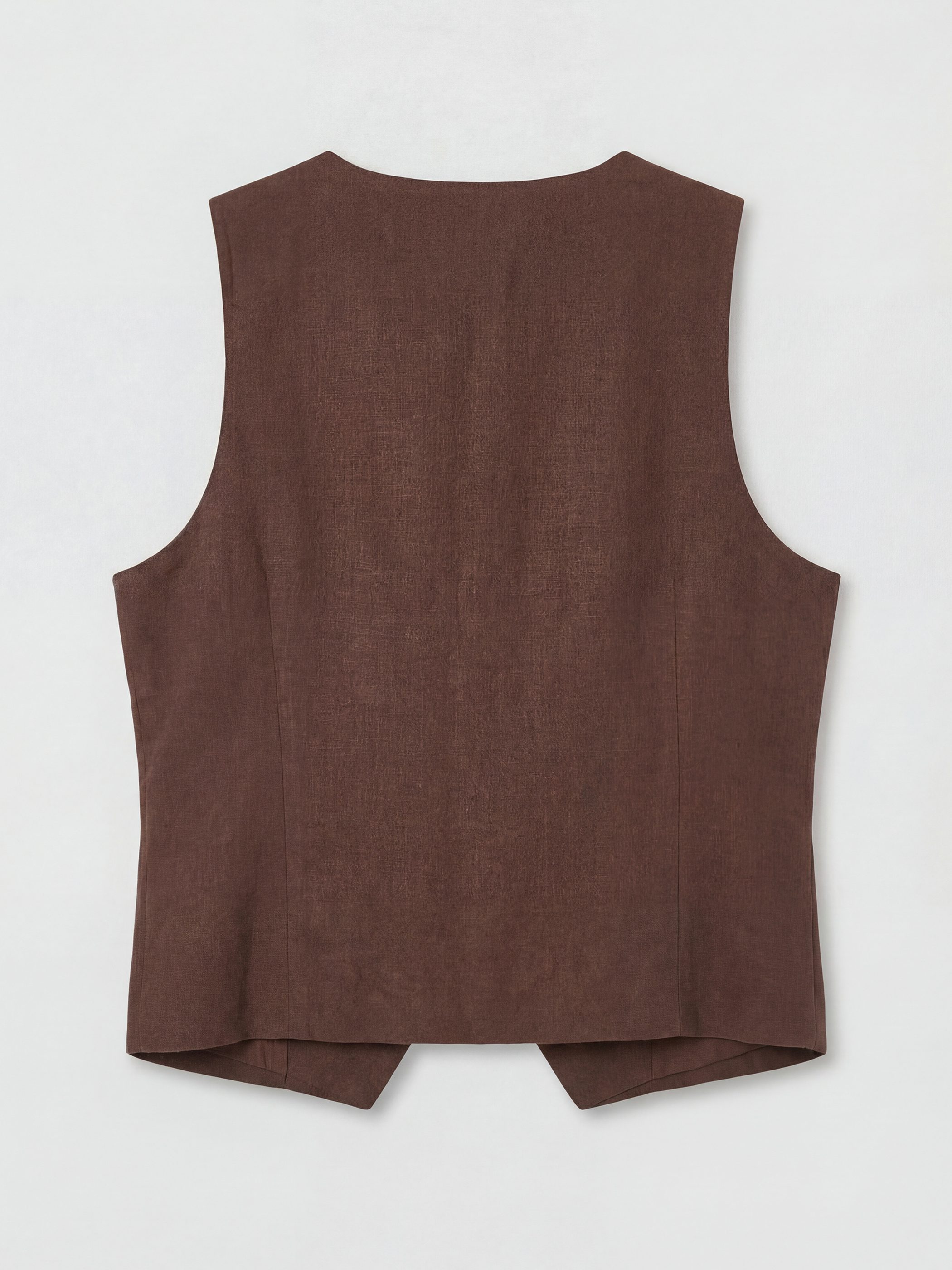 Woman BROWN Suit Waistcoat-5