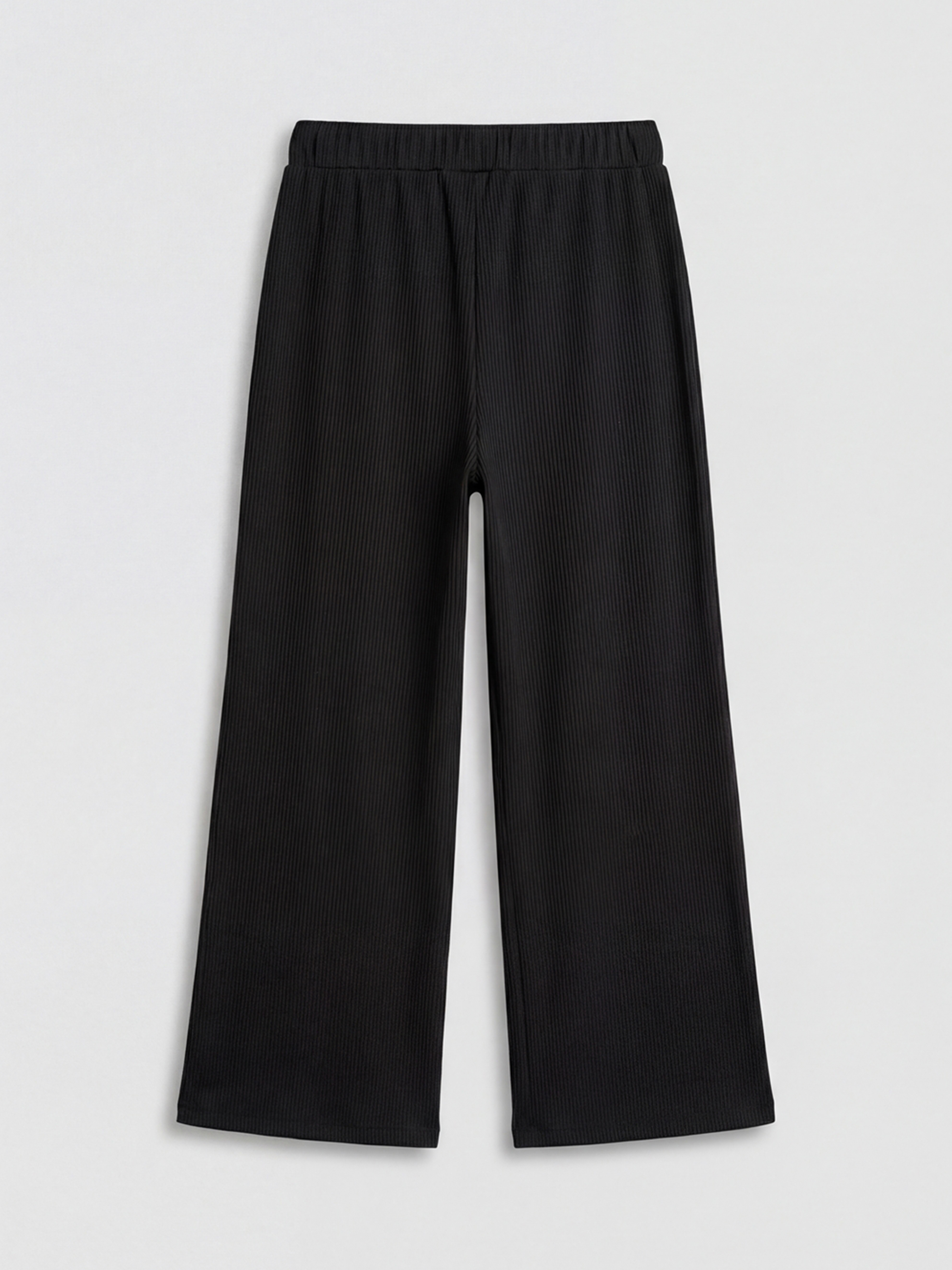 Woman BLACK Sweatpants-1