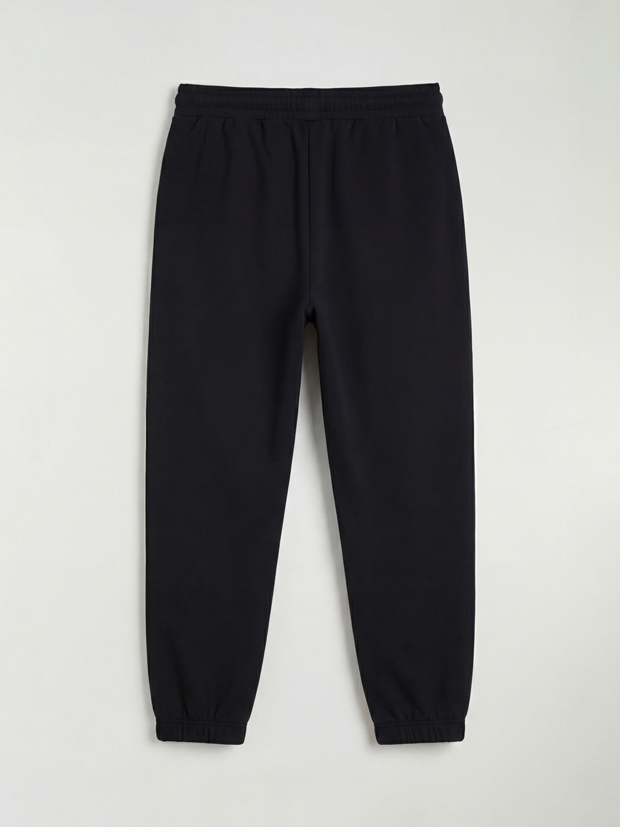 Woman BLACK Jogger Sweatpants-1