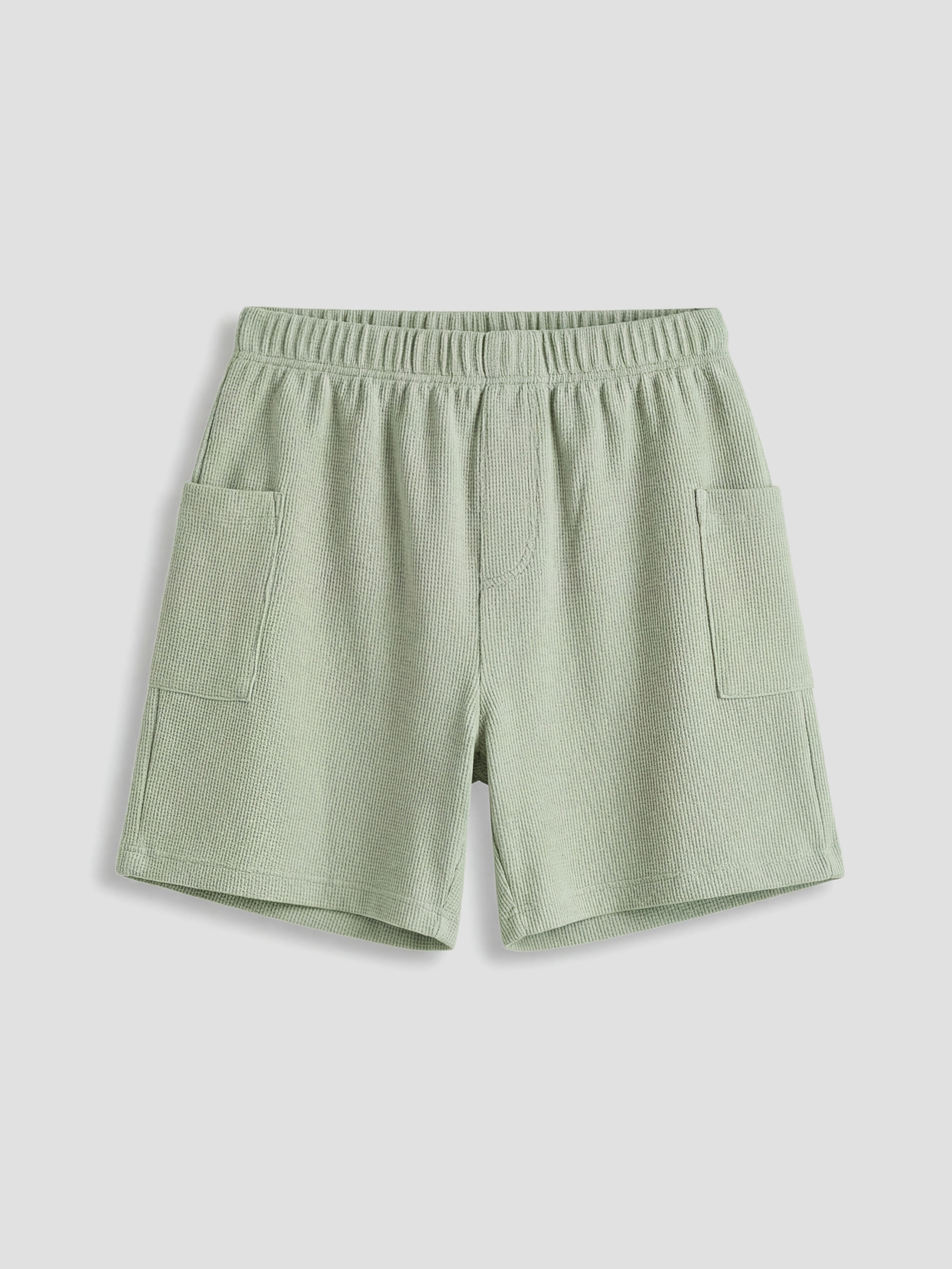 LCW baby Beli Lastikli Erkek Bebek Şort