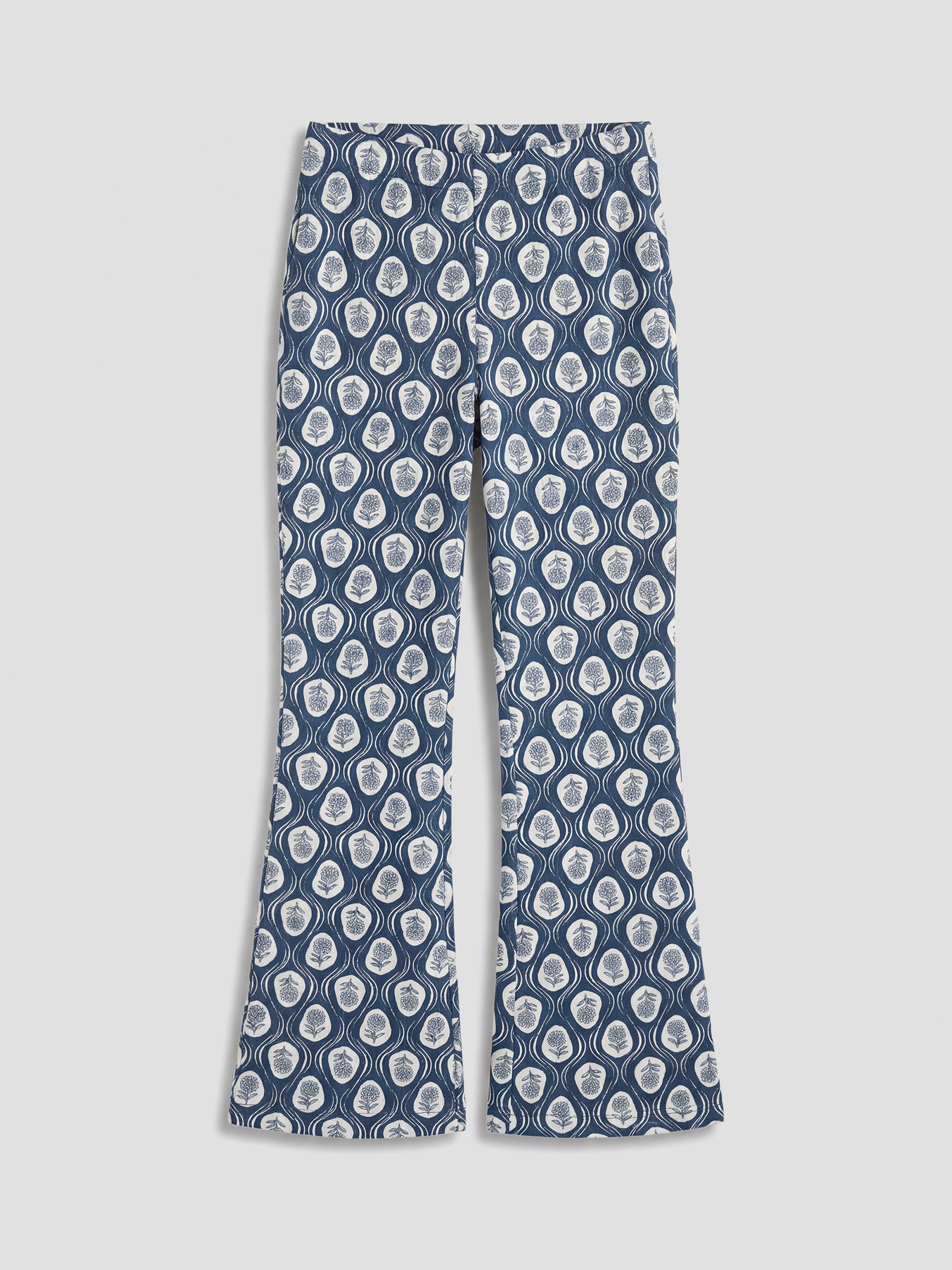 LCW Kids بنطلونات ليجن واسعة للبنات بوسط مطاطي. - S6FT68Z4-LSJ