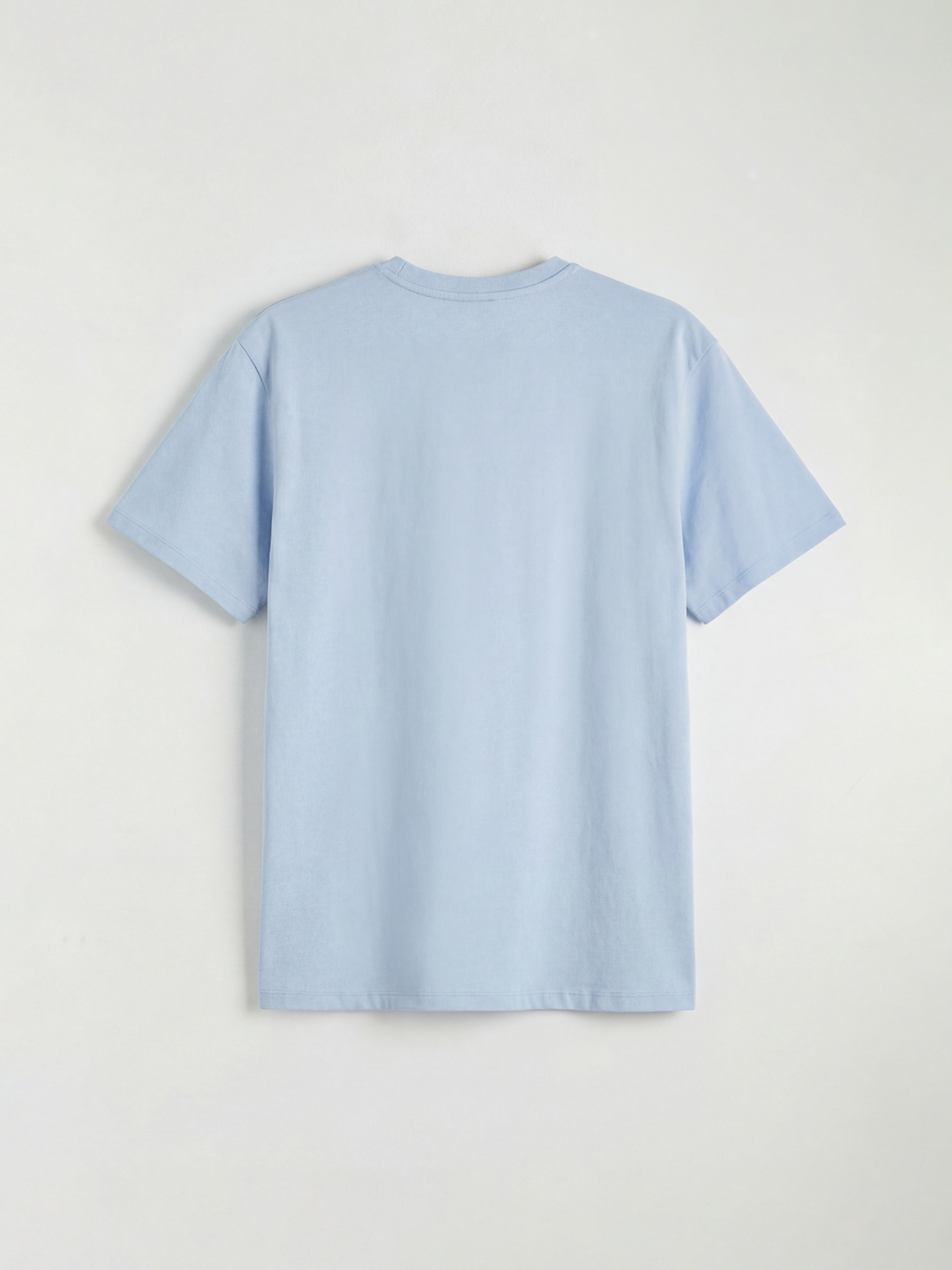 Mavi Bisiklet Yaka Cepli Erkek Tişört-5