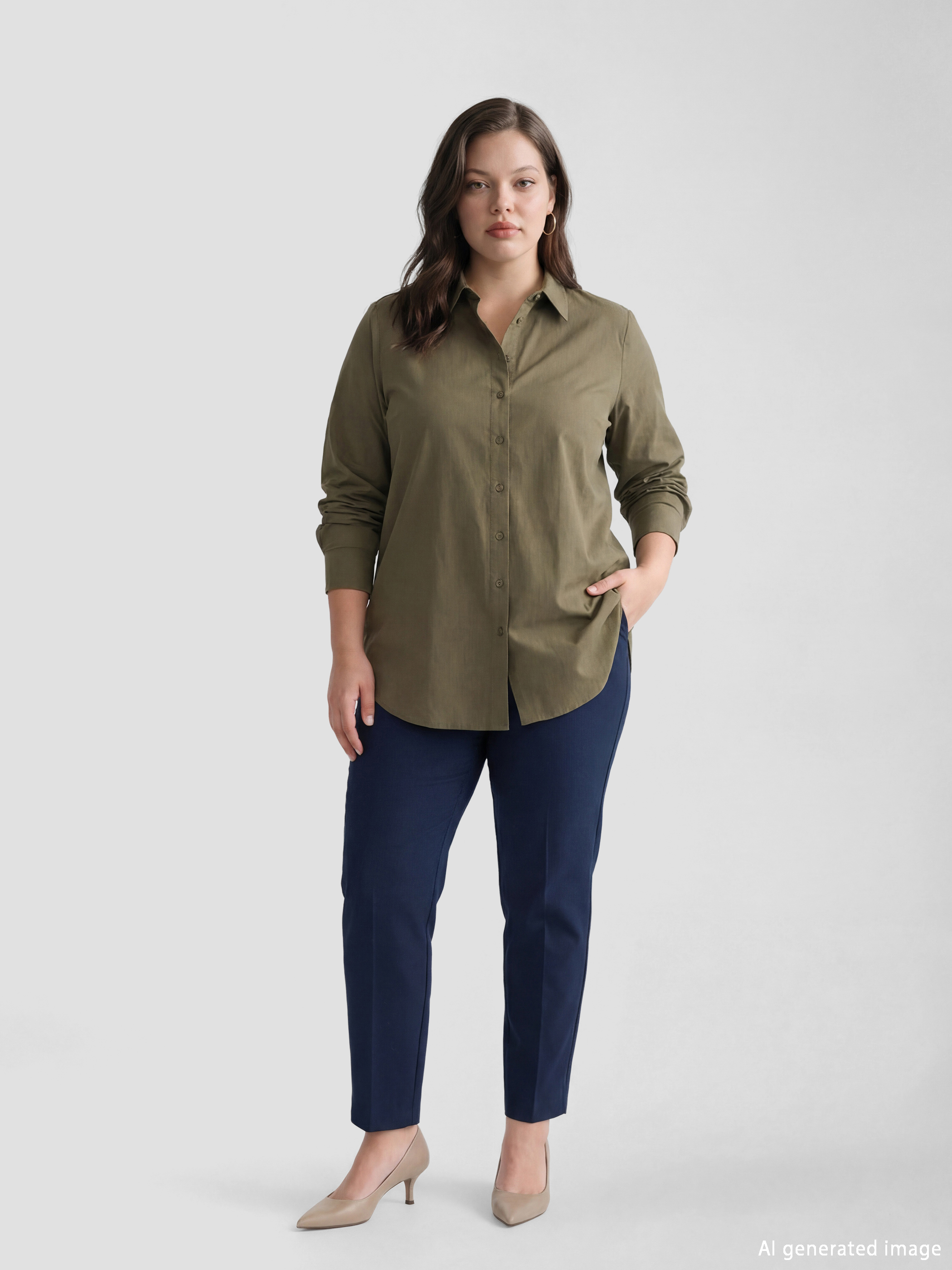LCW EVERYDAY Regular Fit Kadın Gömlek Tunik
