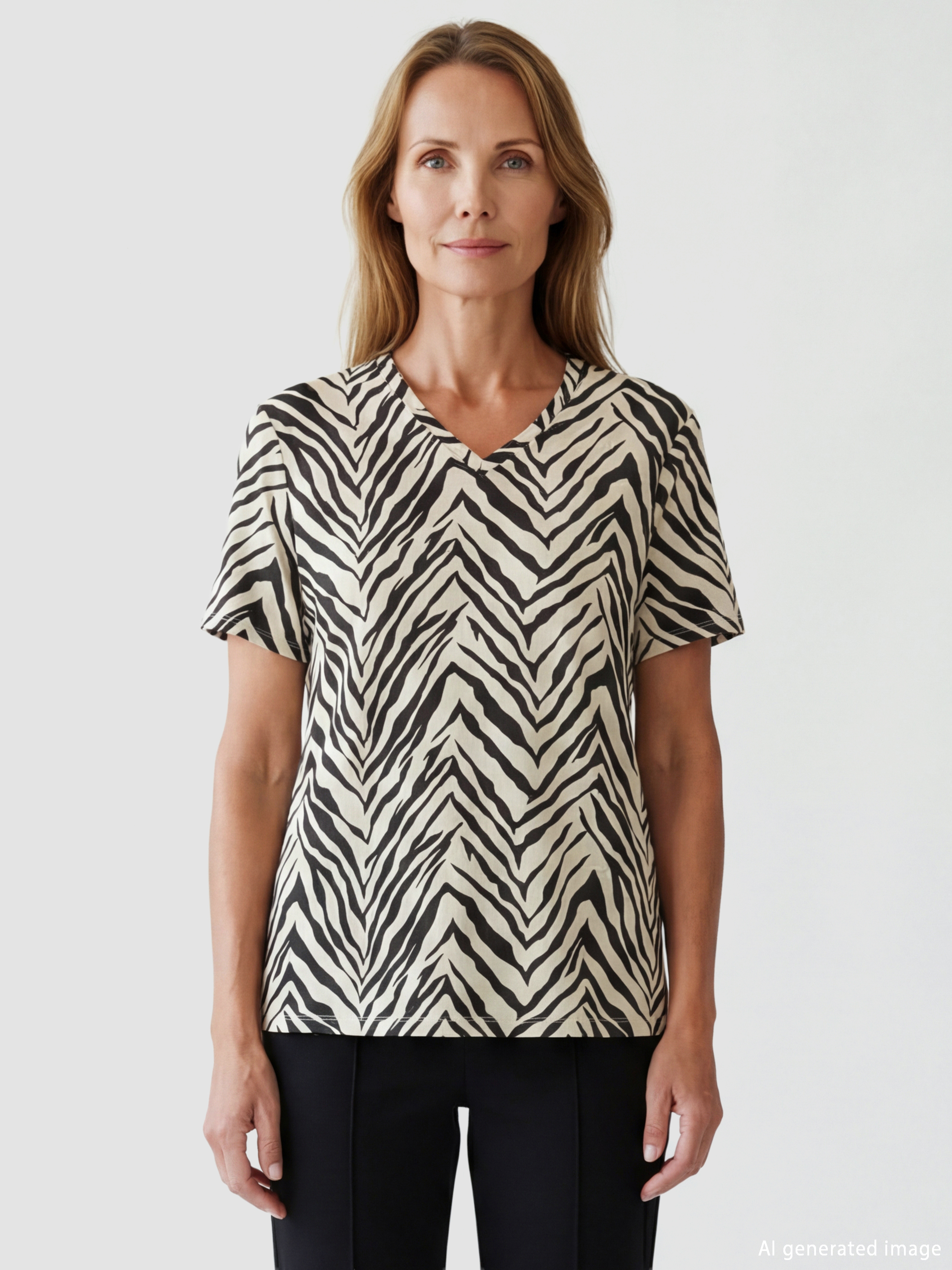 Γυναίκα ΜΠΕΖ Μπλουζάκι-1