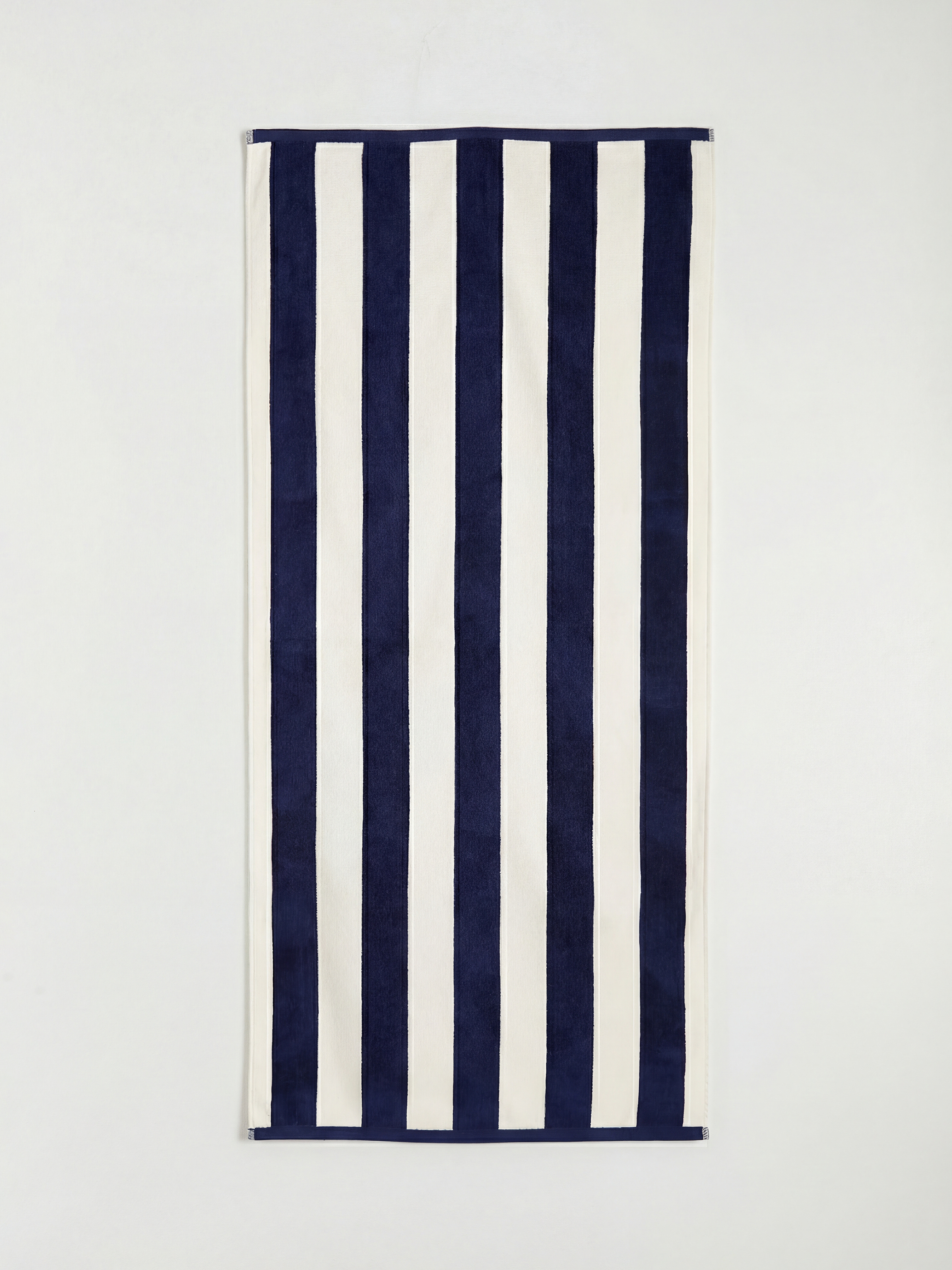 Lacivert xÇizgili Erkek Plaj Havlusu 70x150 cm-1