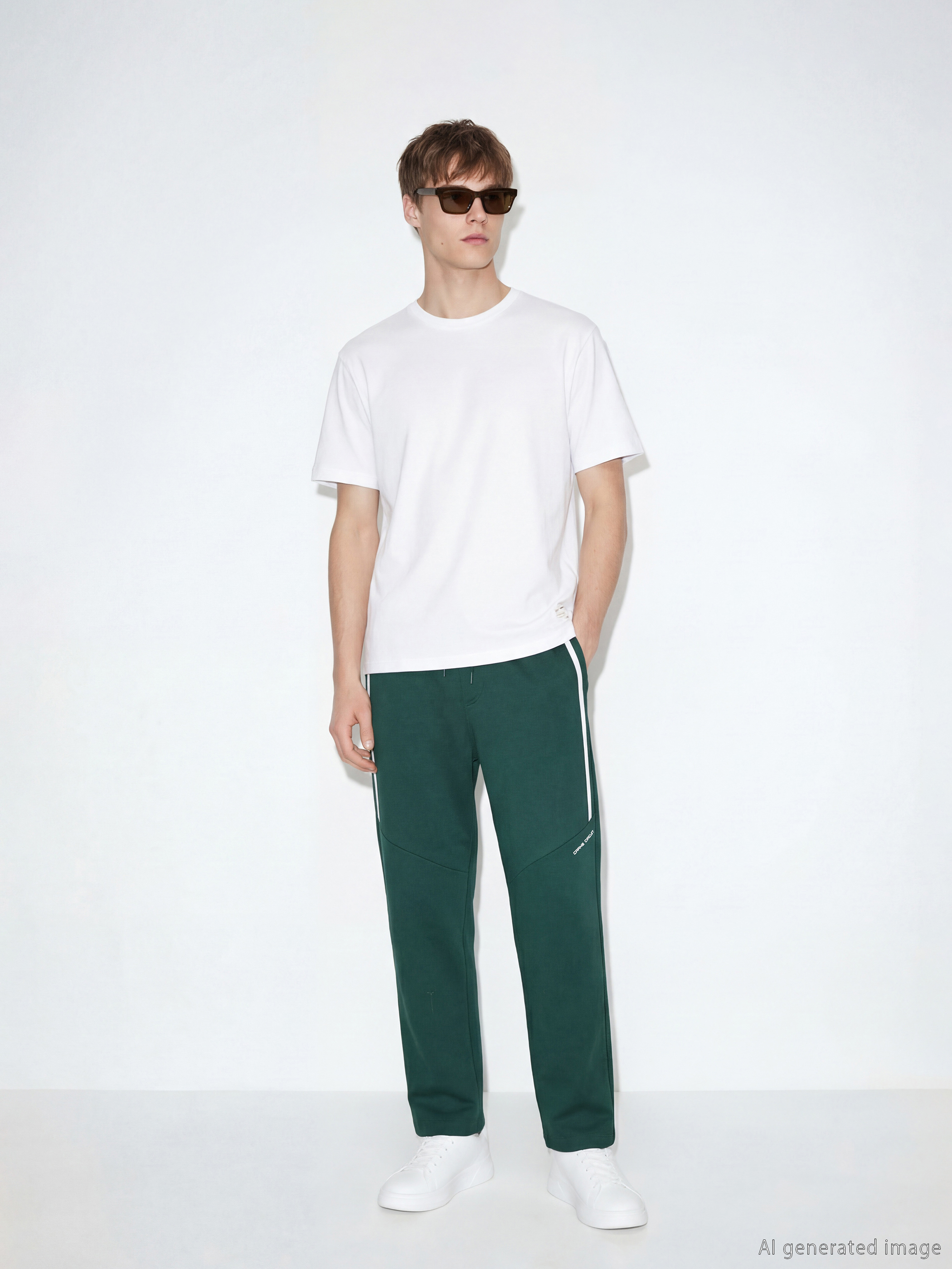 XSIDE Loose Fit Baskılı Erkek Eşofman Altı - S6G316Z8-RDX