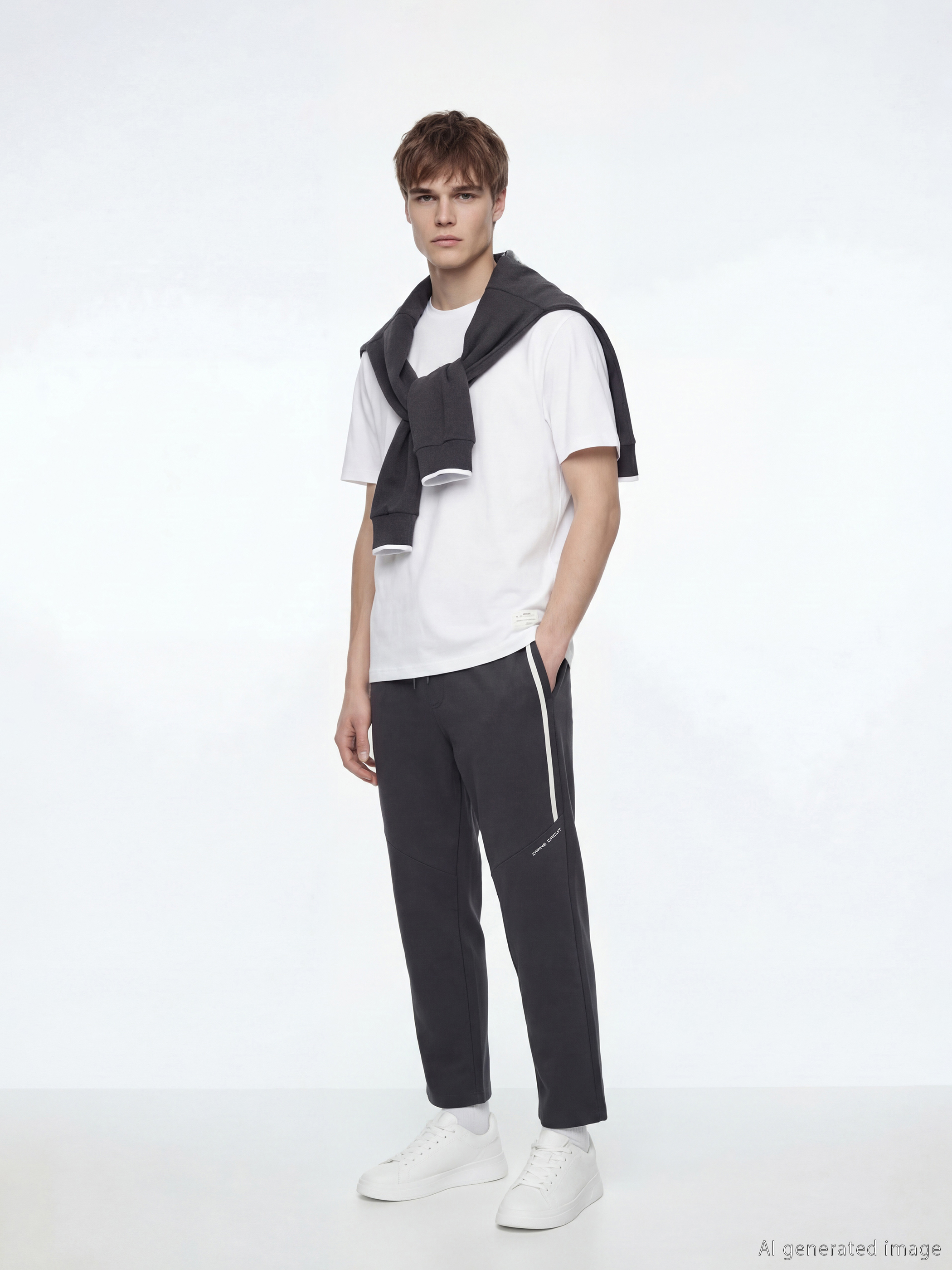 XSIDE Loose Fit Baskılı Erkek Eşofman Altı - S6G316Z8-Y0C