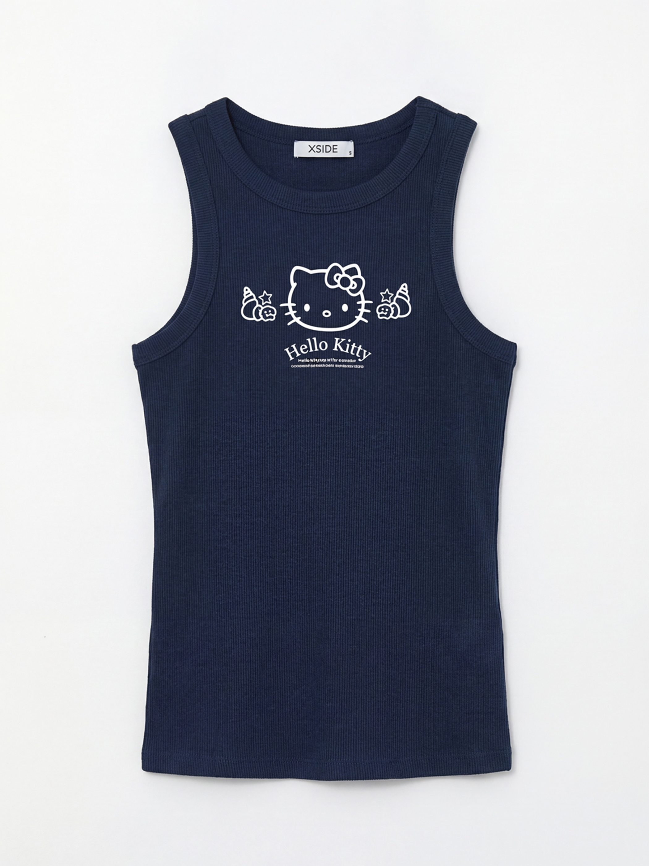 Γυναίκα ΜΠΛΕ ΜΑΡΙΝ Φανελάκι-4