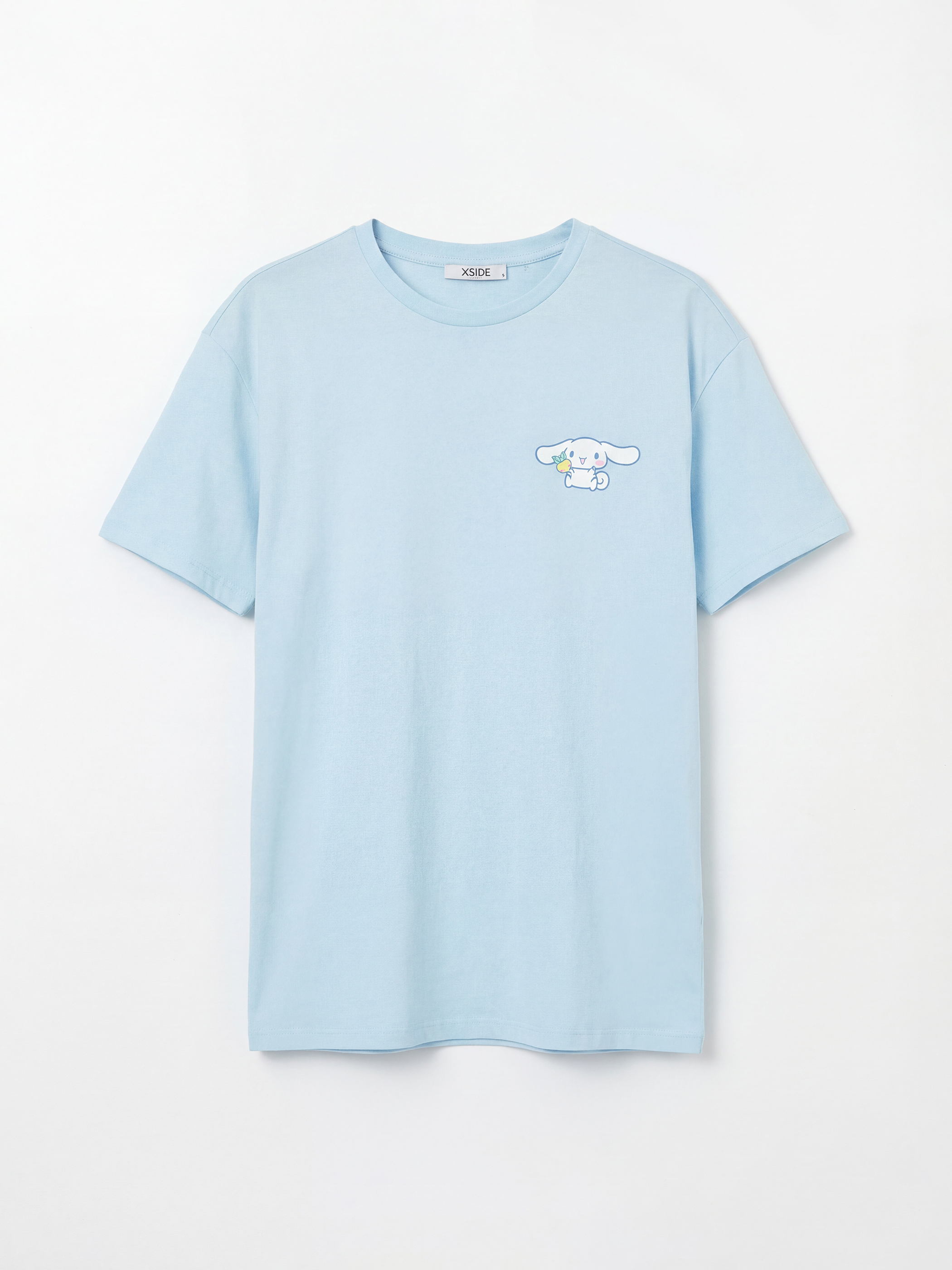 Μπλουζάκι με στάμπα Cinnamoroll, φαρδιά γραμμή, για γυναίκες-3