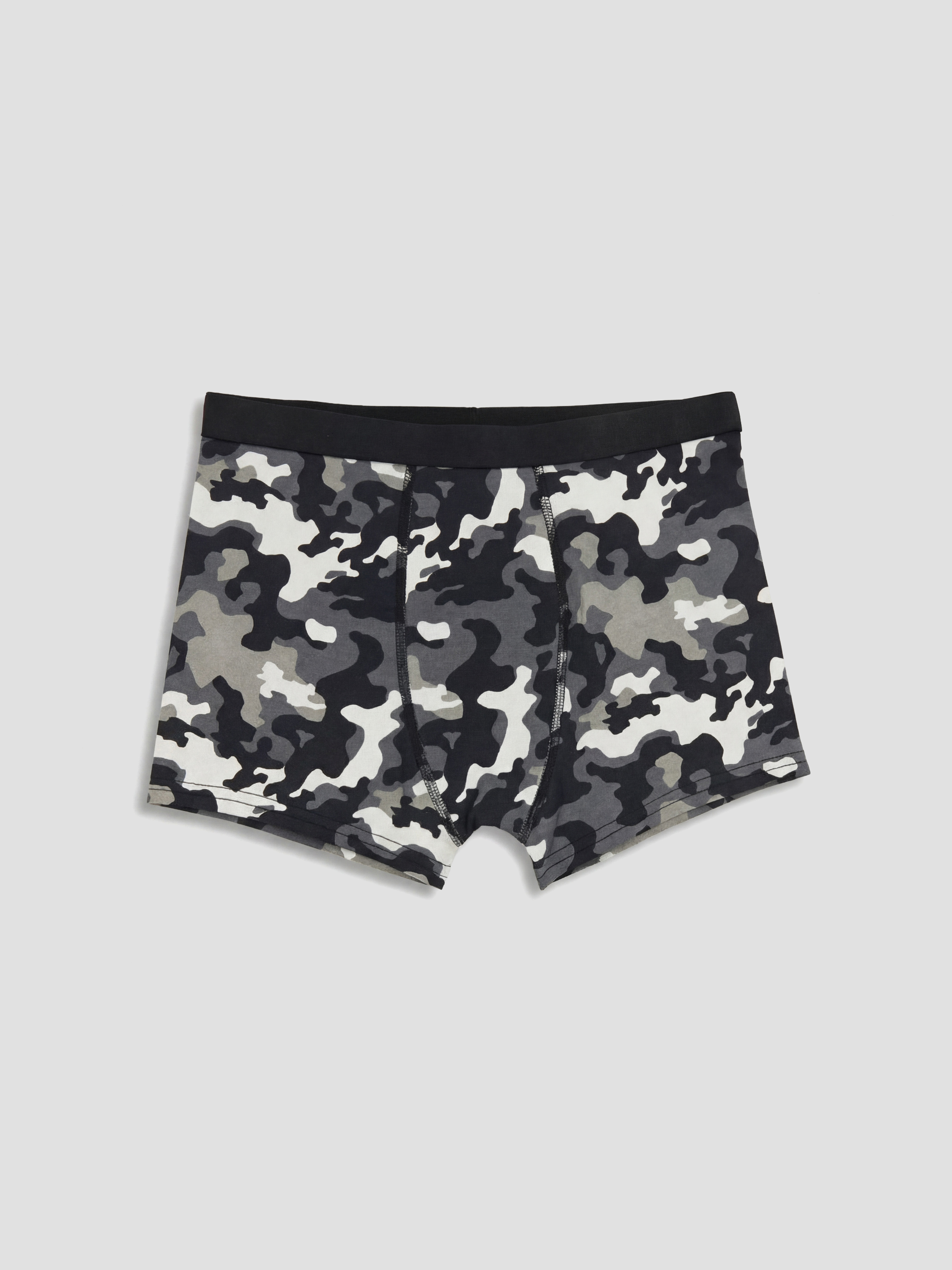 Boy Grey Boxer Briefs-5