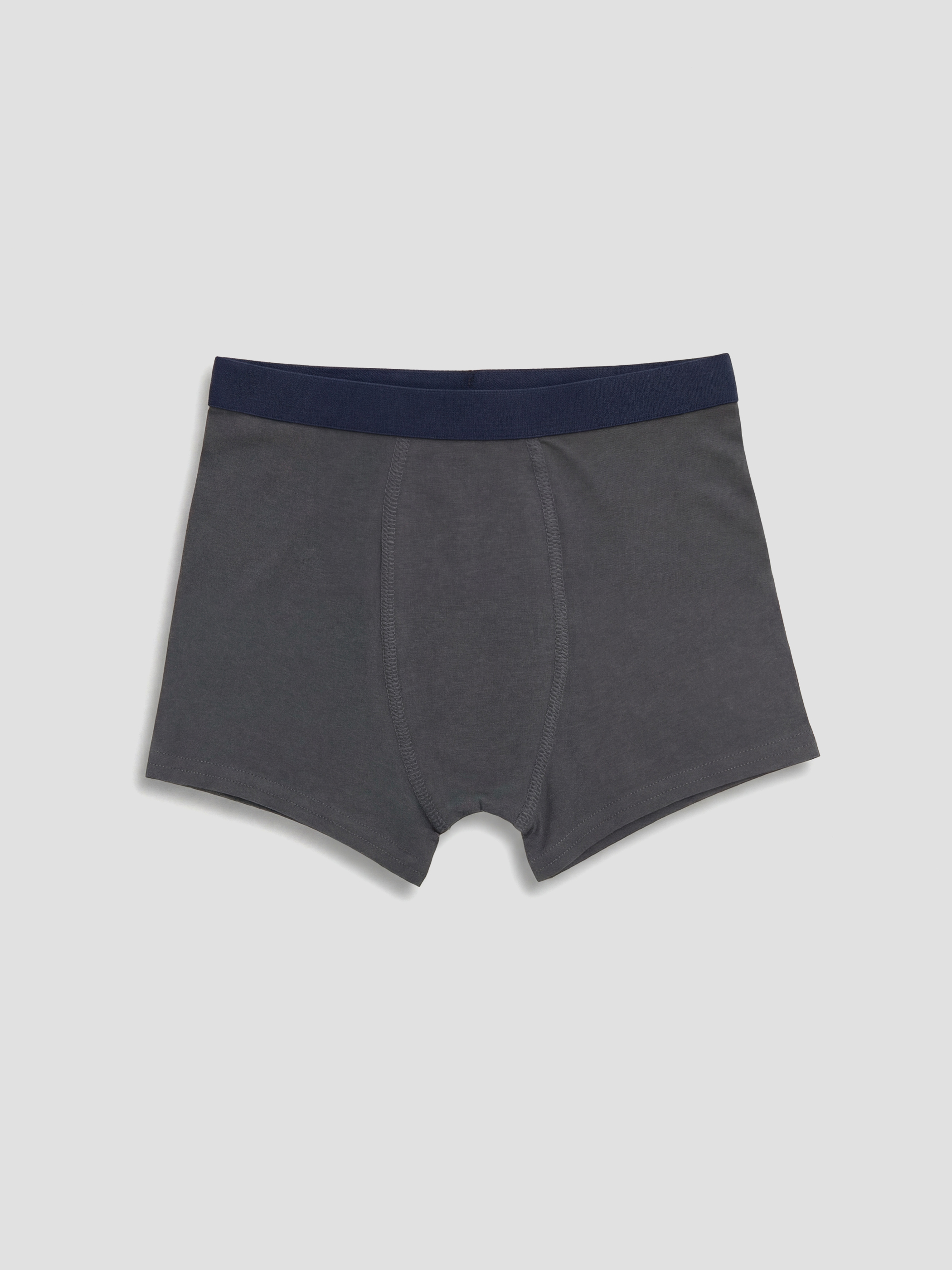 Lacivert Baskılı Erkek Çocuk Boxer 3'lü-3